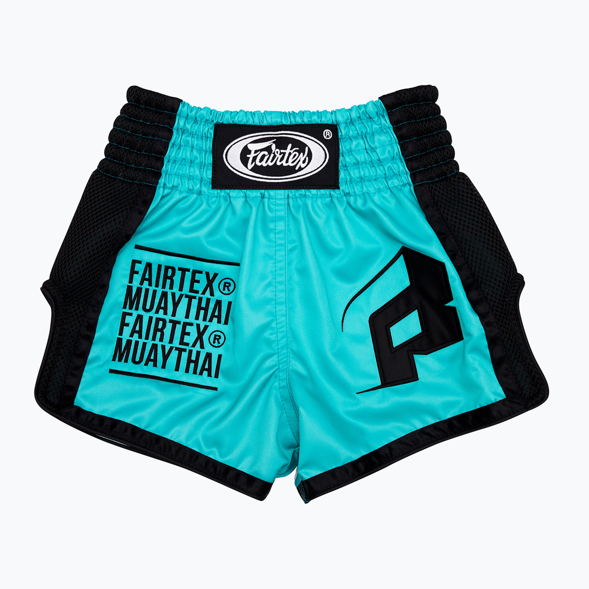 Pantaloncini da boxe Fairtex per bambini BSK2107 'Turchese' turchese (8-10Y) (Turquoise BSK2107)
