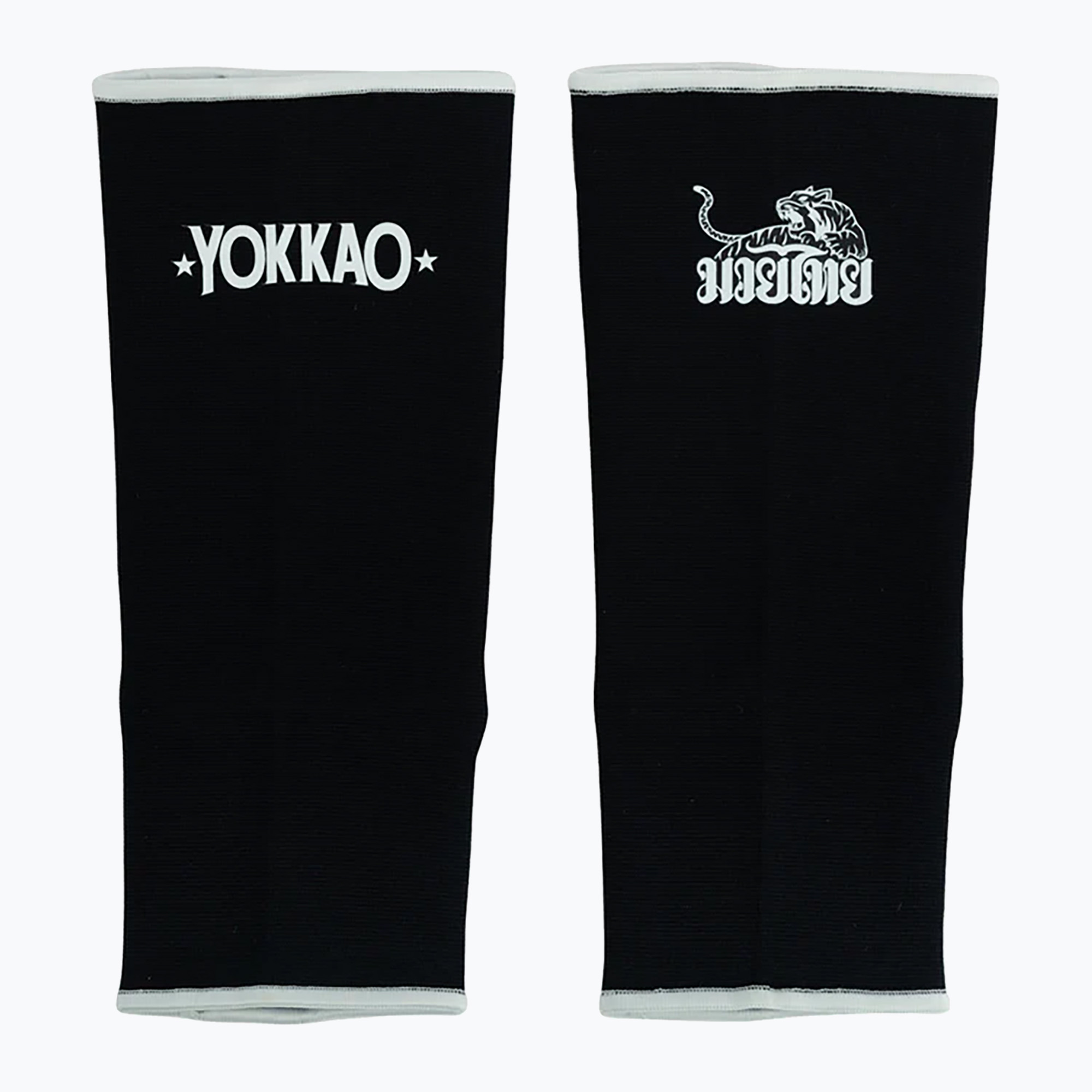 YOKKAO Protezioni per caviglie da uomo Muay Thai nero (Muay Thai AY-1-STD)