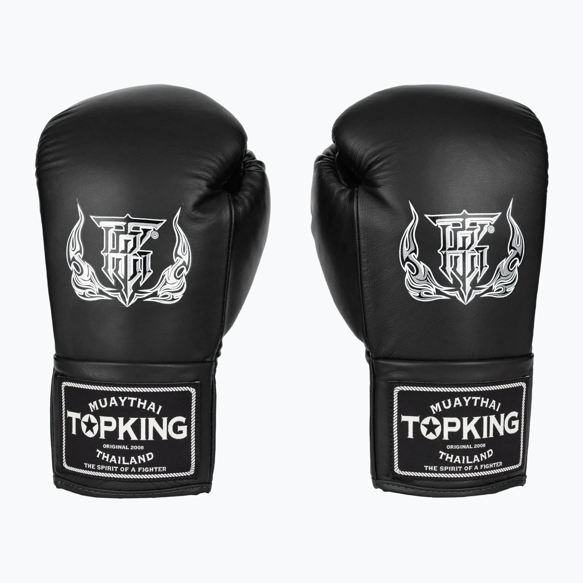 Guanti da competizione Top King Boxing neri (10 oz) (Boxing Competition TKBGCO-BK)