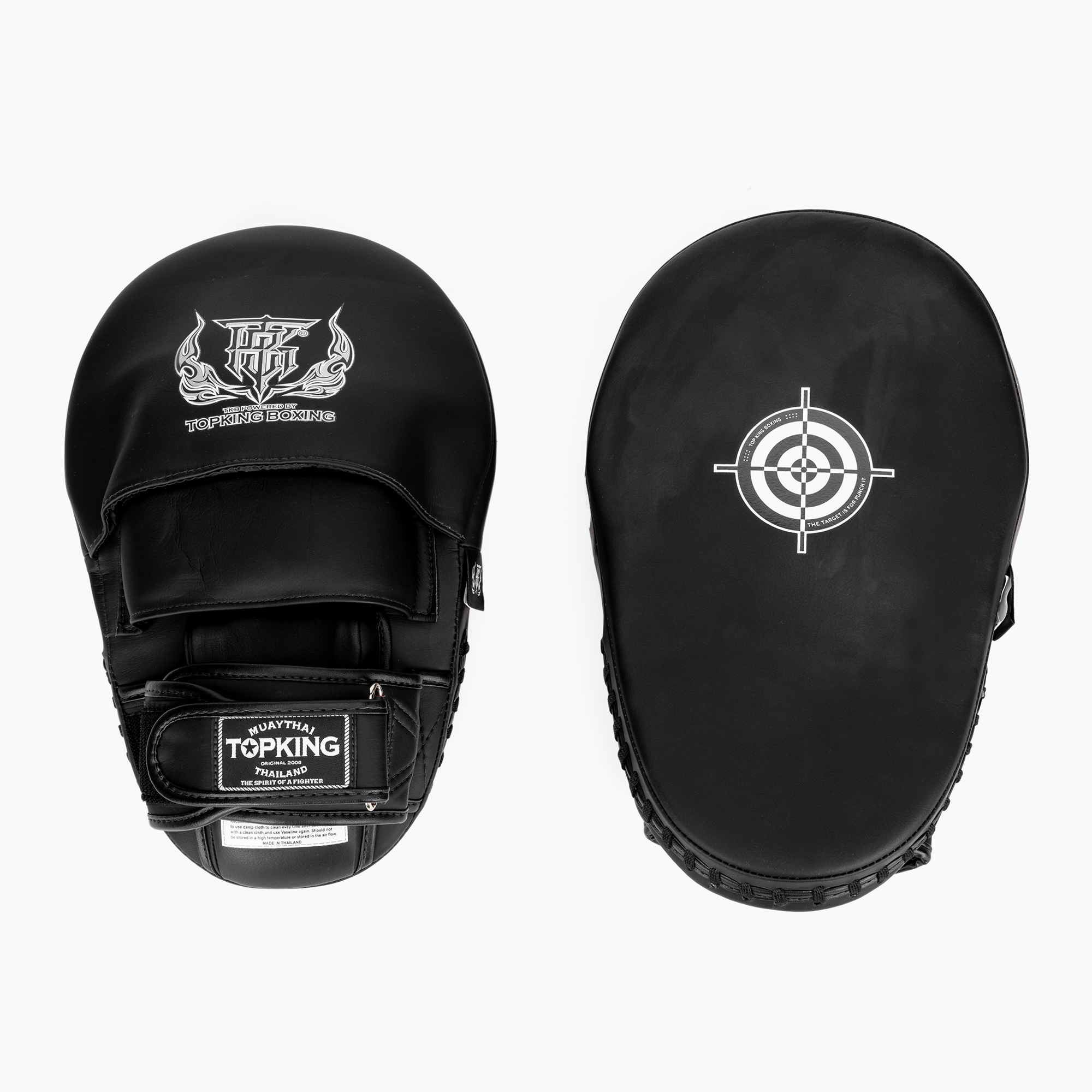 Top King Focus Mitts Extreme dischi neri da trekking (Extreme TKFME-BK)