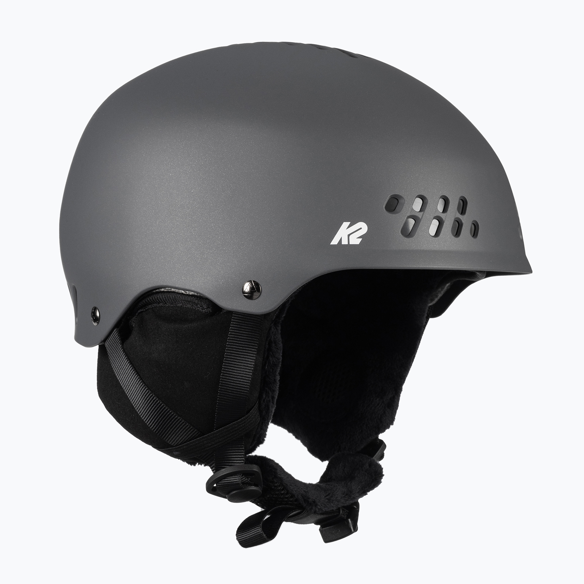 Casco da sci K2 Emphasis antracite perlato opaco (51-55 cm (S)) (Emphasis 10E4008.1.2.M)
