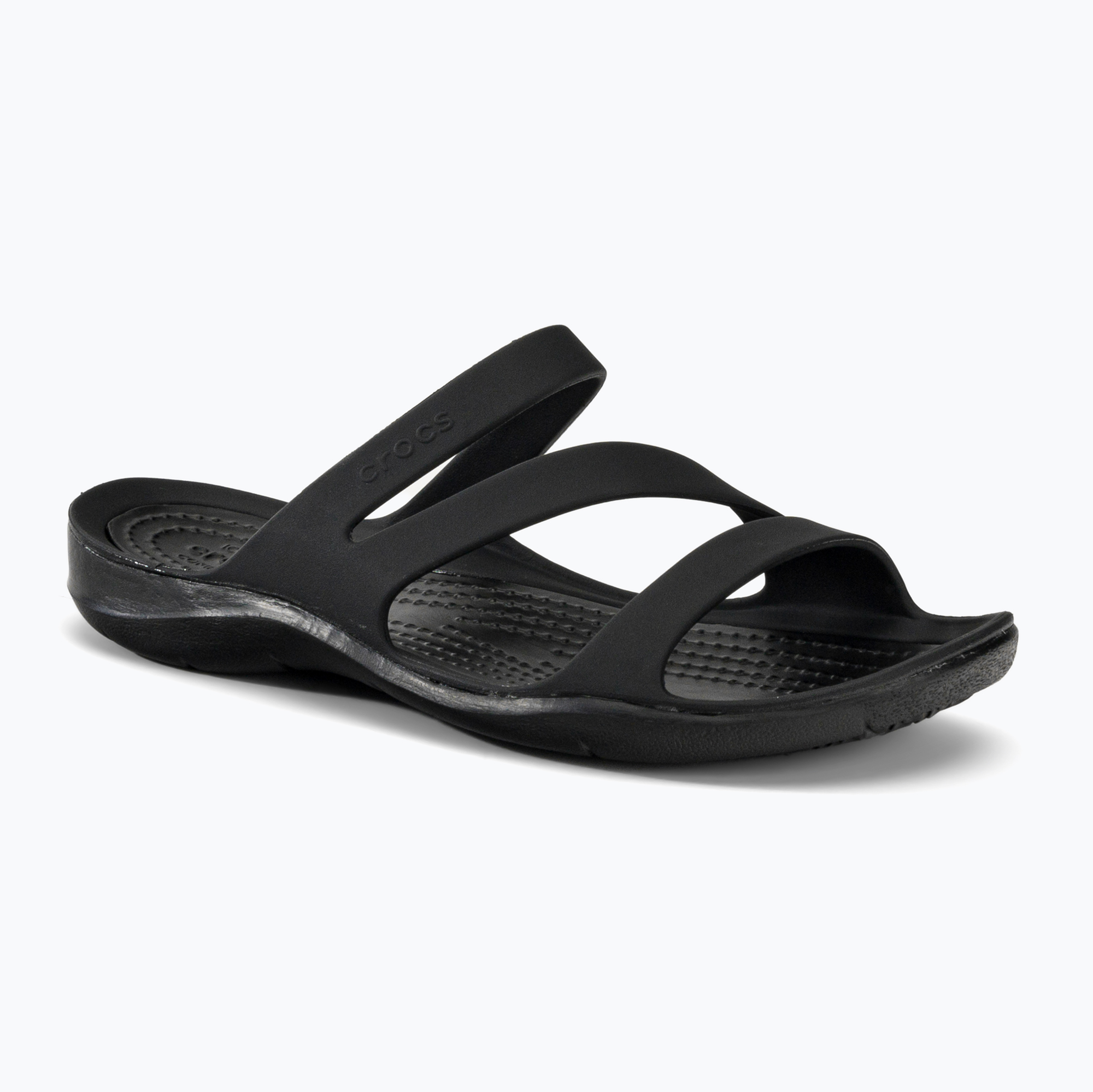 Infradito donna Crocs Swiftwater Sandal W nero/nero (37-38 EU) (Swiftwater Sandal 203998-060)