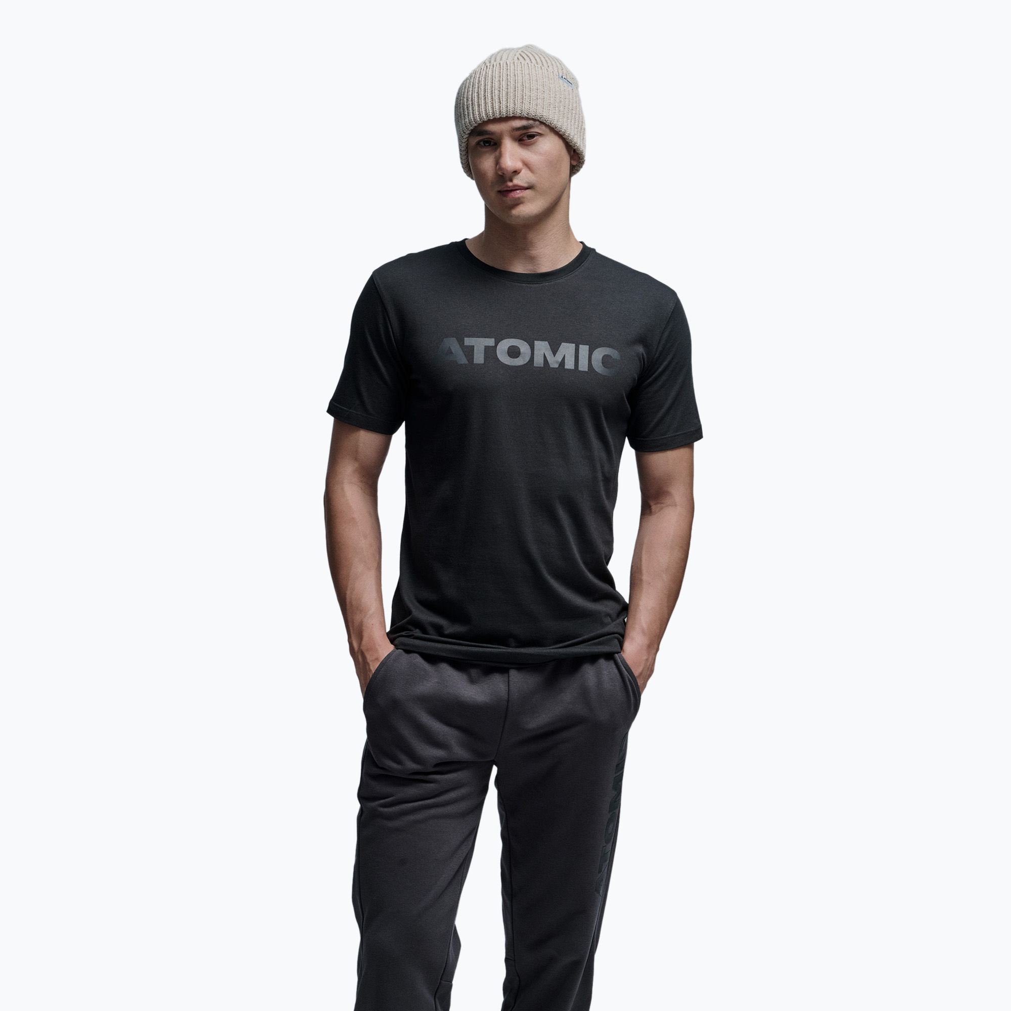 Maglietta Atomic Alps uomo nero (M) (Alps SS AP5113850)