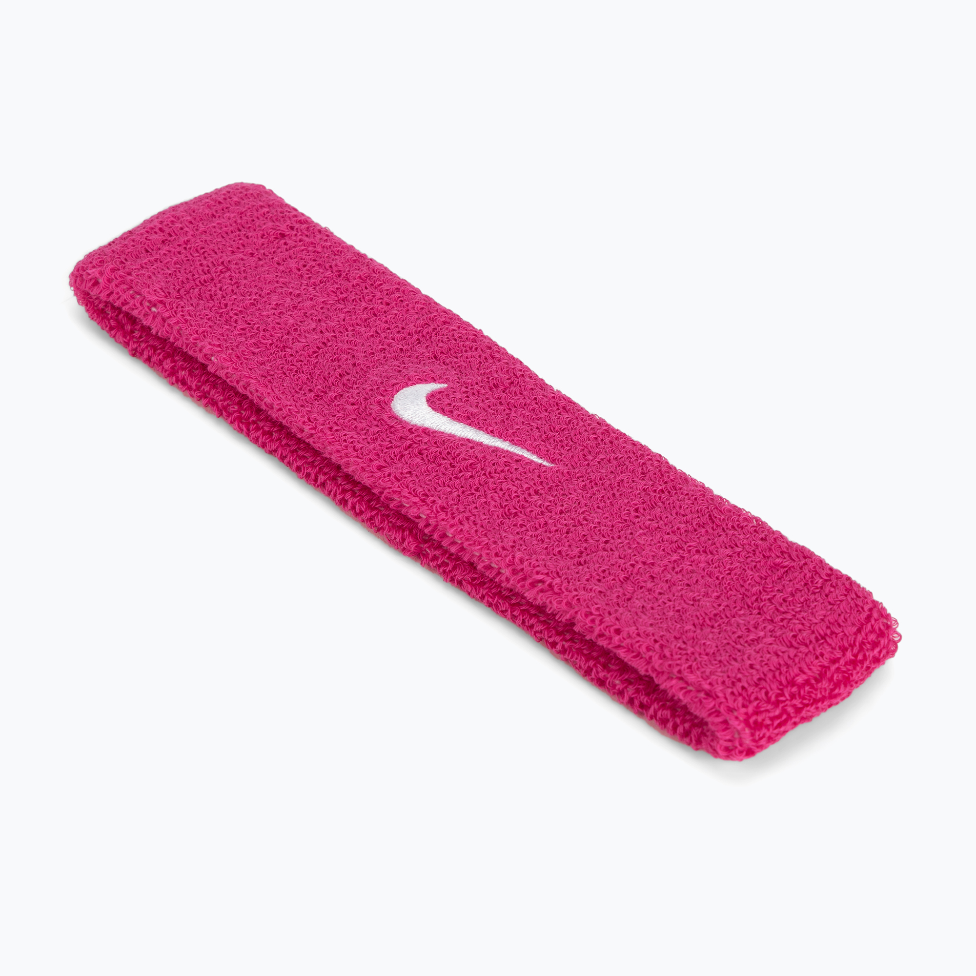 Fascia Nike Swoosh rosa acceso/bianco (Swoosh Headband NNN07)