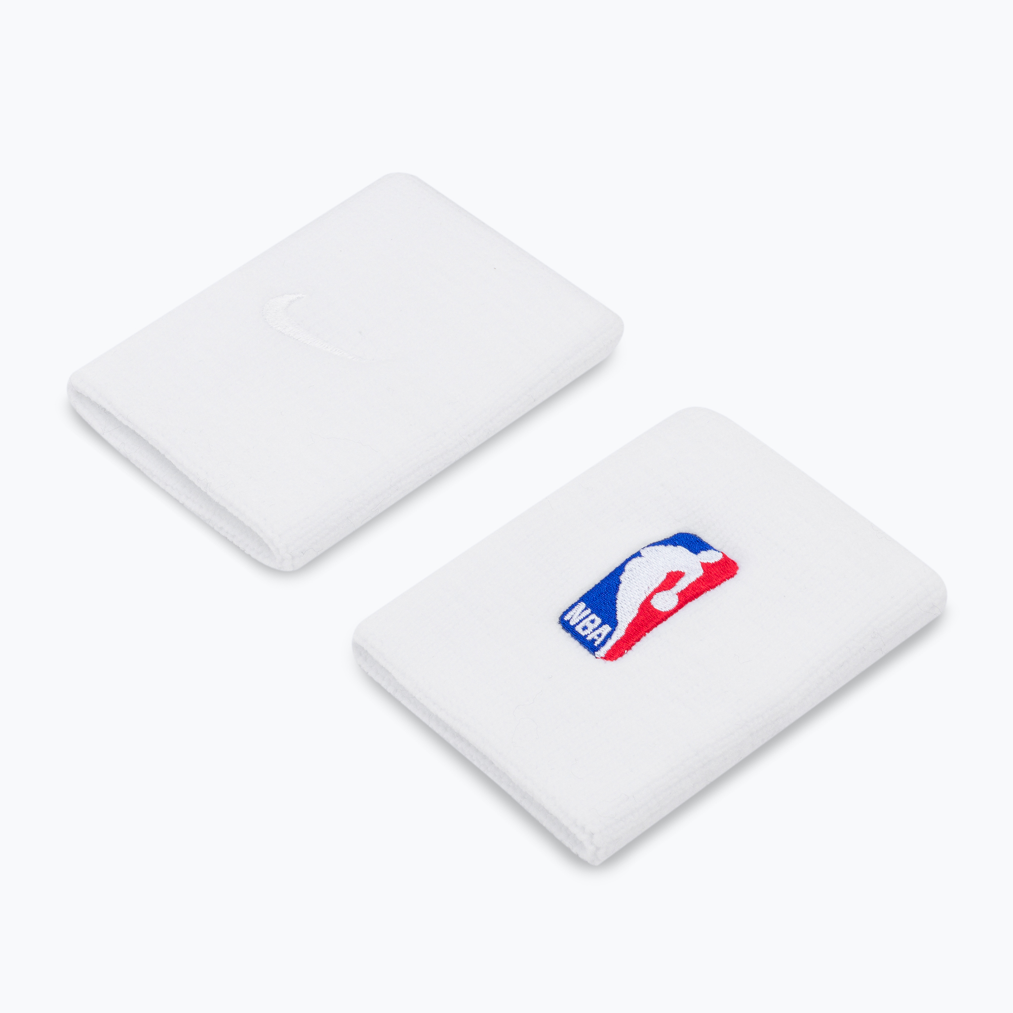 Polsini Nike NBA 2 pezzi bianco.