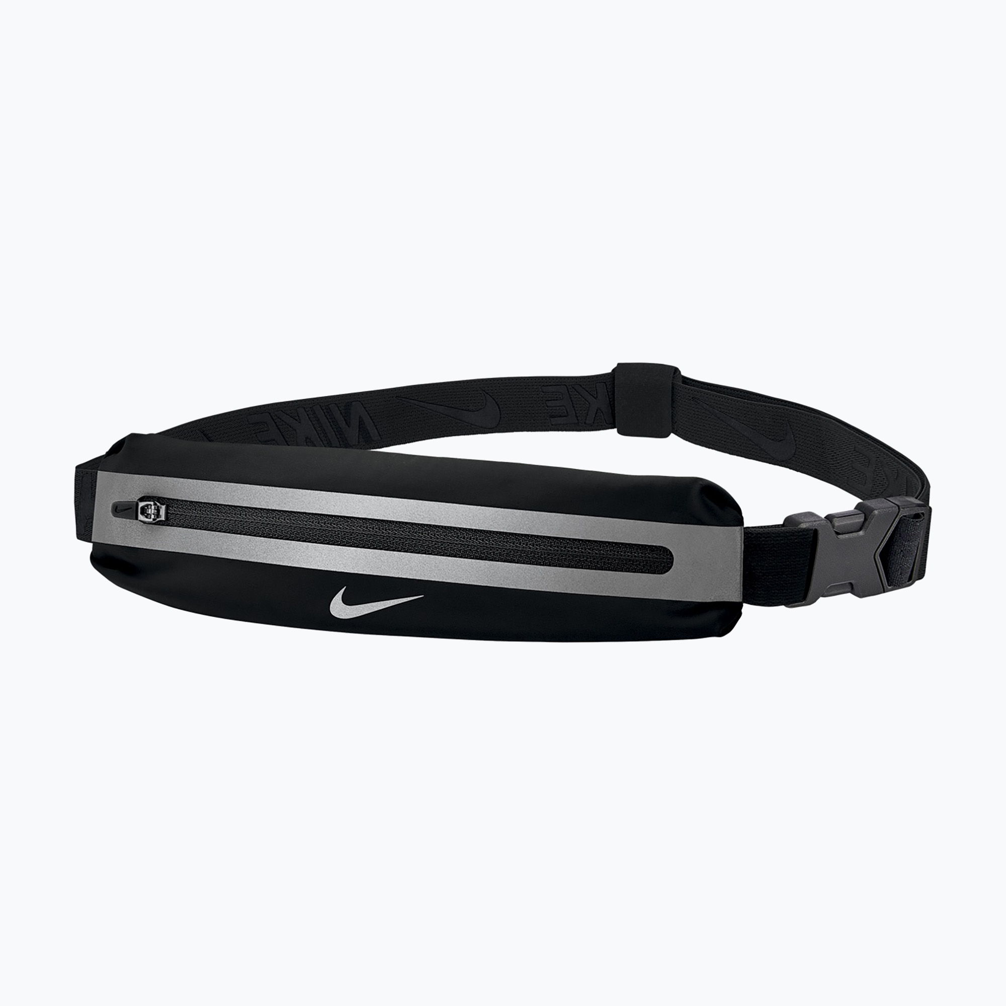 Marsupio Nike Slim Waist Pack 3.0 nero/nero/argento (19 x 11 cm) (Slim Waist Pack 3.0 N1003694-082)