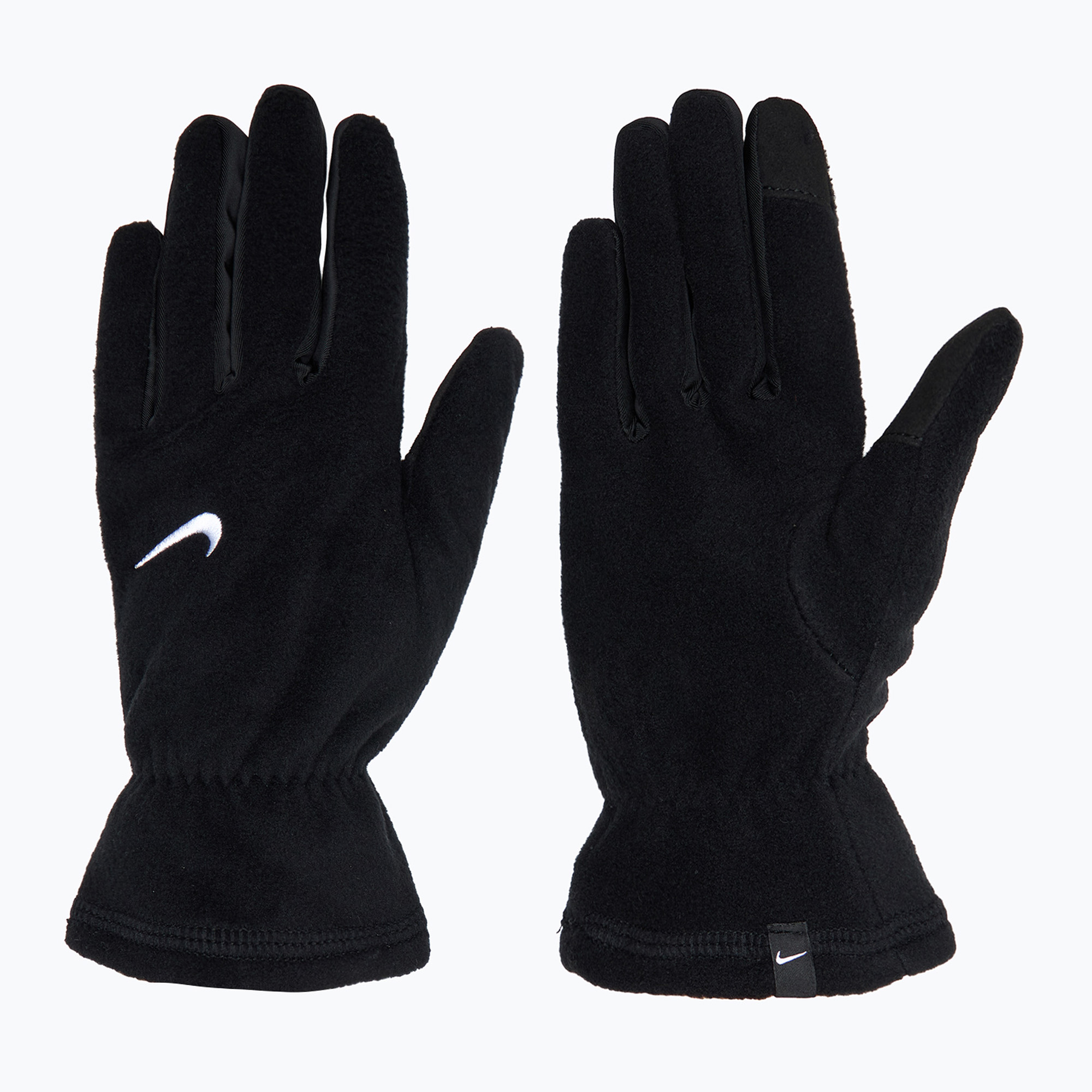 Guanti da corsa Nike One Therma-Fit Fleece donna nero/bianco (XS) (One Therma-Fit Fleece N1010529-010)