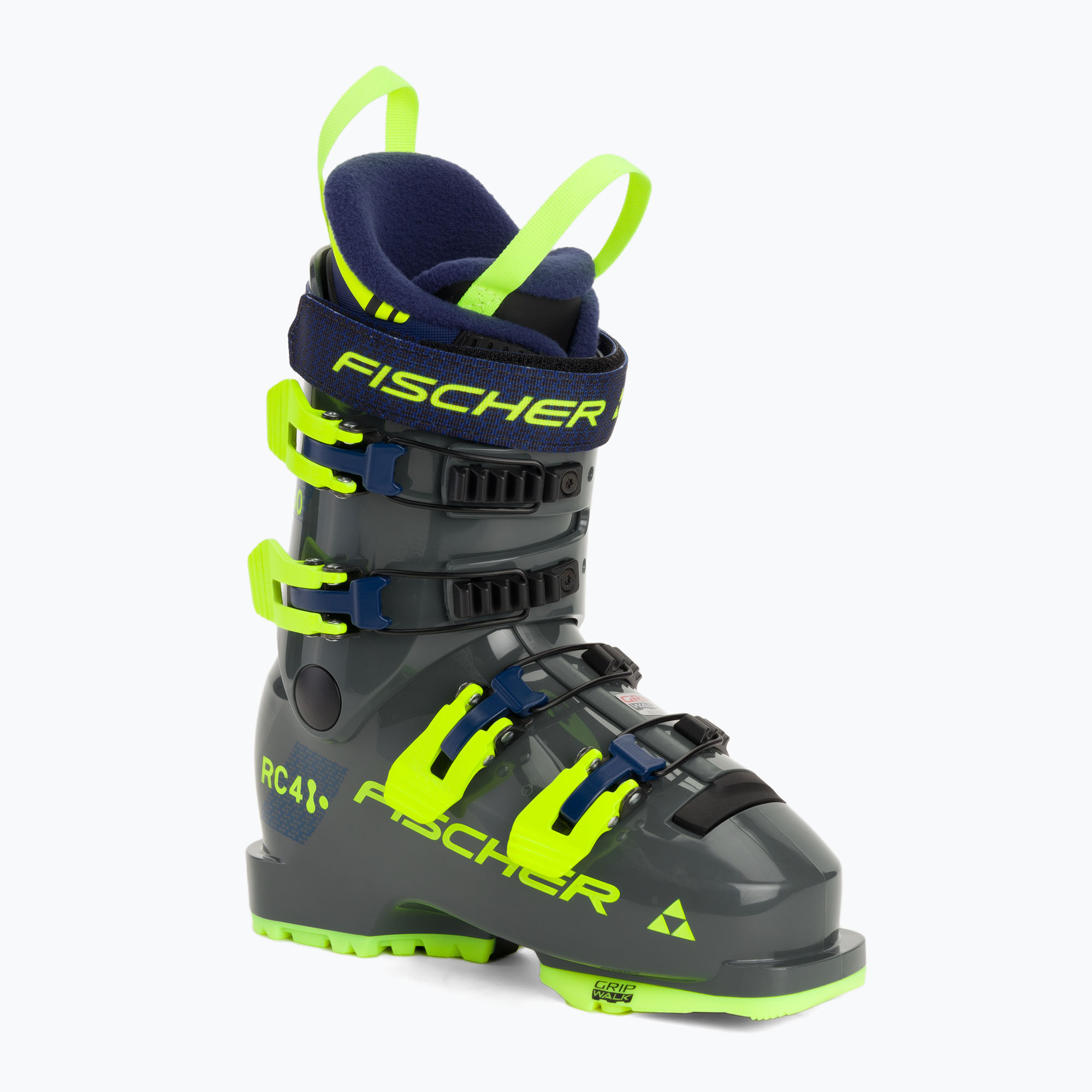Scarponi da sci Fischer RC4 60 JR GW per bambini grigio rhino/grigio rhino (23.5 cm) (RC4 60 JR GW U19123)