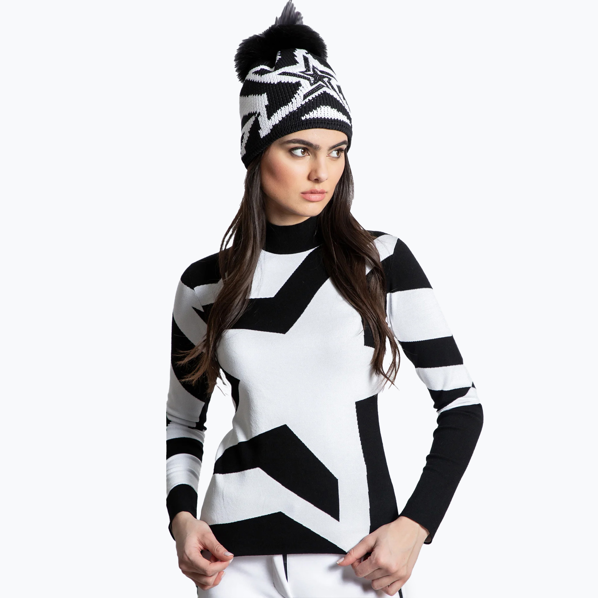 Felpa donna Sportalm Sweed bianco ottico (34) (Sweed 1624507801)
