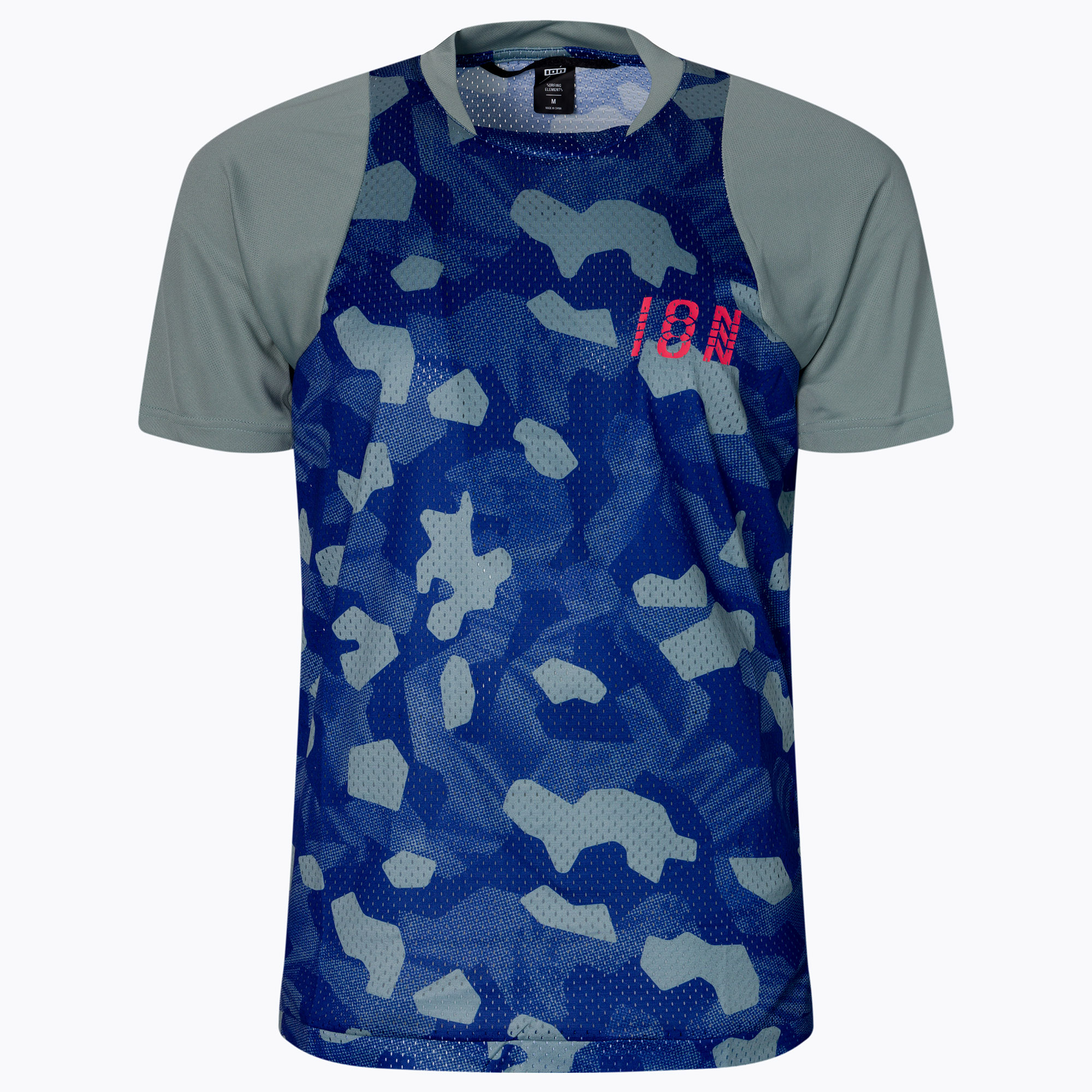 Maglia ciclismo uomo ION Scrub verde marea (M) (Scrub Ss 47222-5010)