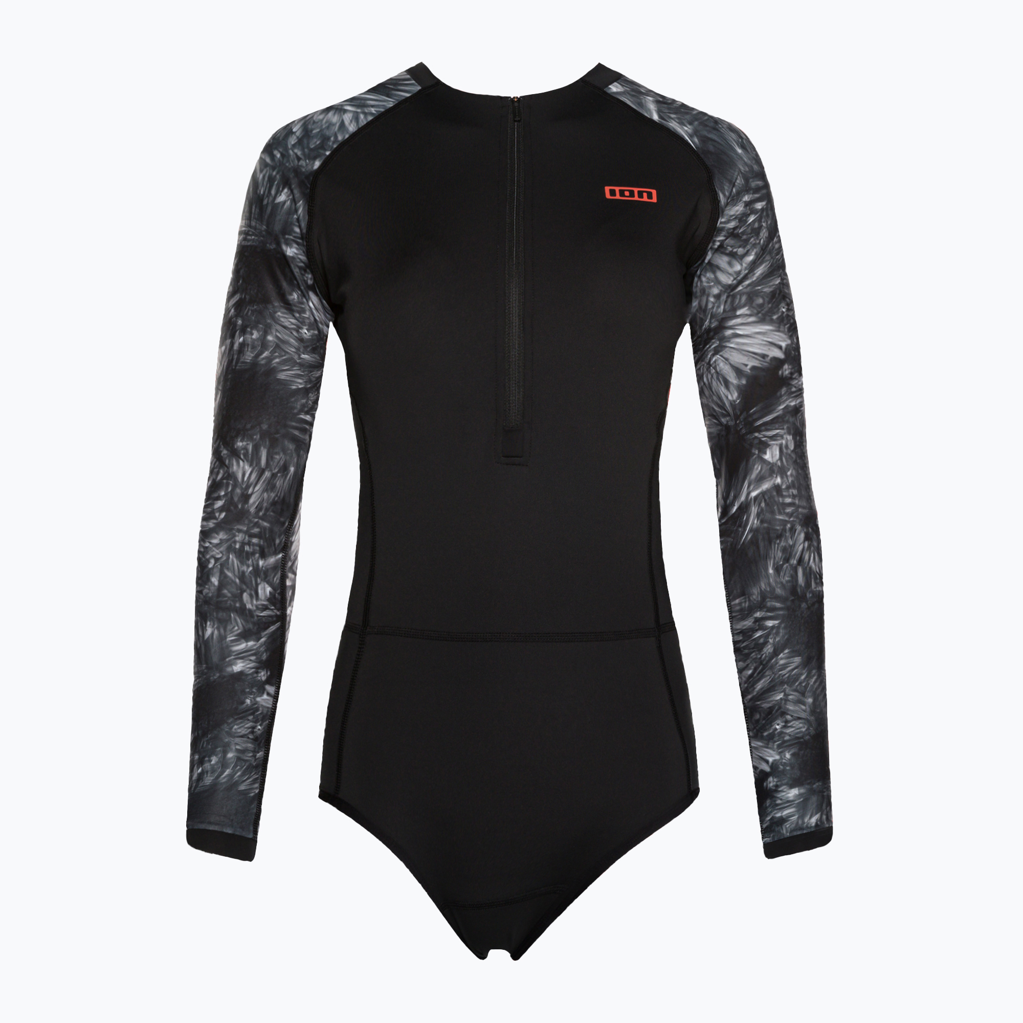 Costume da bagno intero da donna ION Swimsuit nero a fiori
