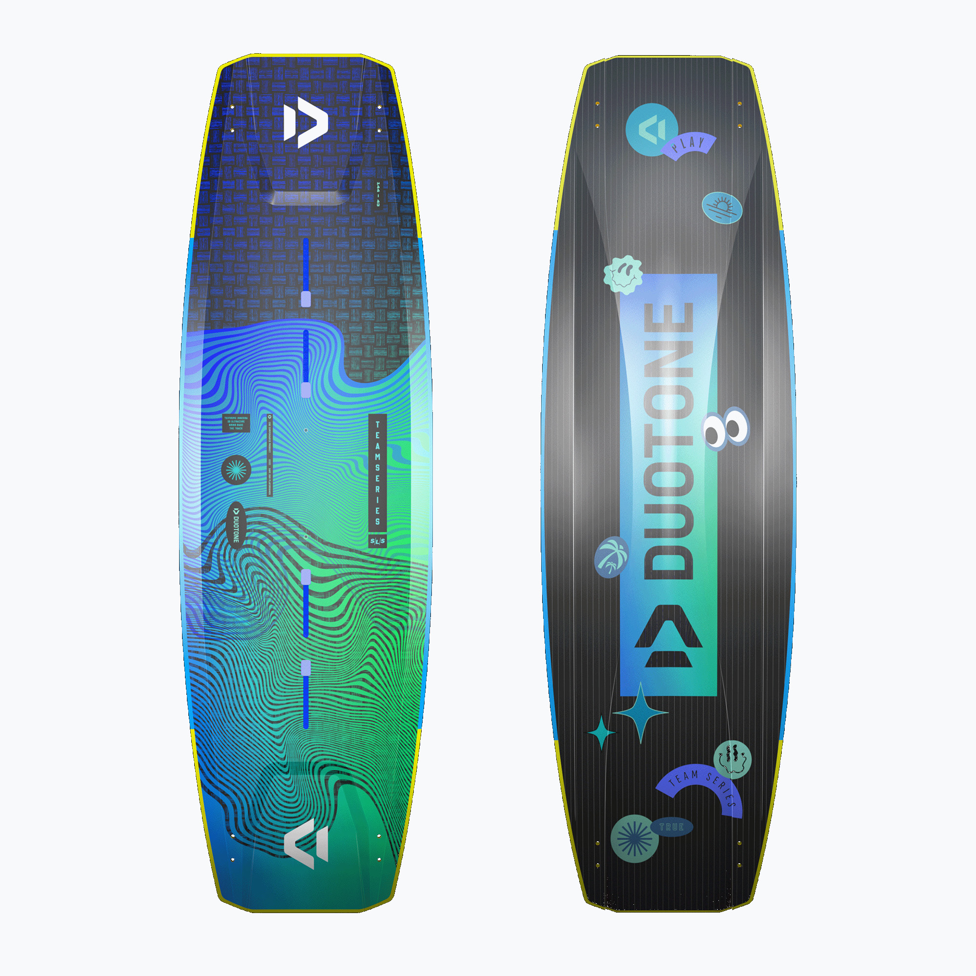 DUOTONE Kite TT Team Series SLS 2023 kiteboard (140 cm) (Kite TT Team Series SLS 2023 + finy WK 3.5 44230-3423)