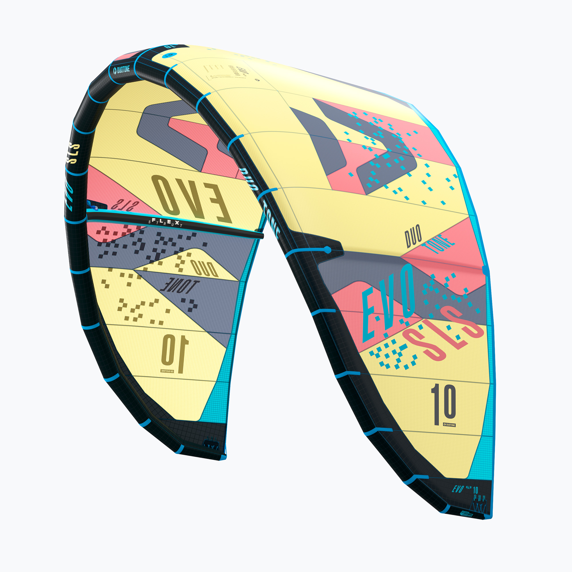 Aquilone da kitesurf DUOTONE Evo SLS 2023 vaniglia (11 m) (Evo SLS 2023 44230-3013)