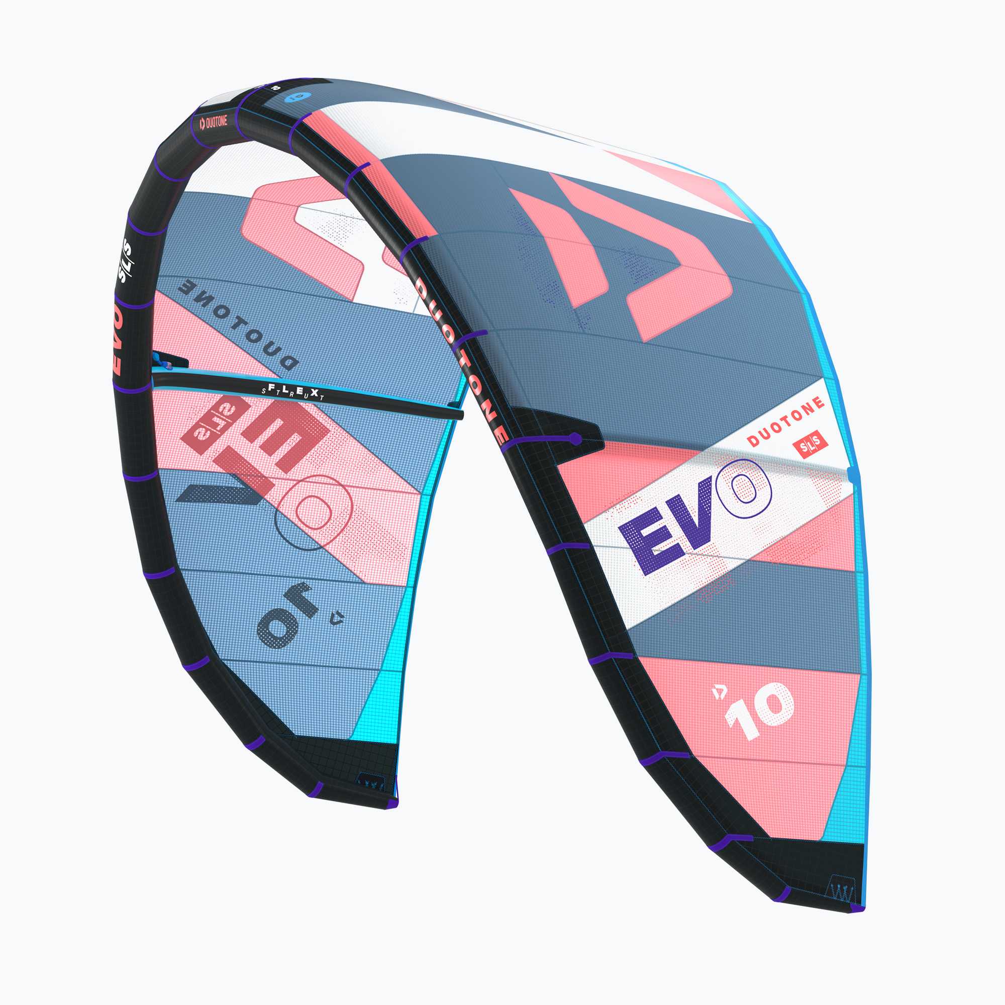 Kitesurf DUOTONE Evo SLS 2024 corallo/blu (13.0) (Evo SLS 2024 44240-3013)
