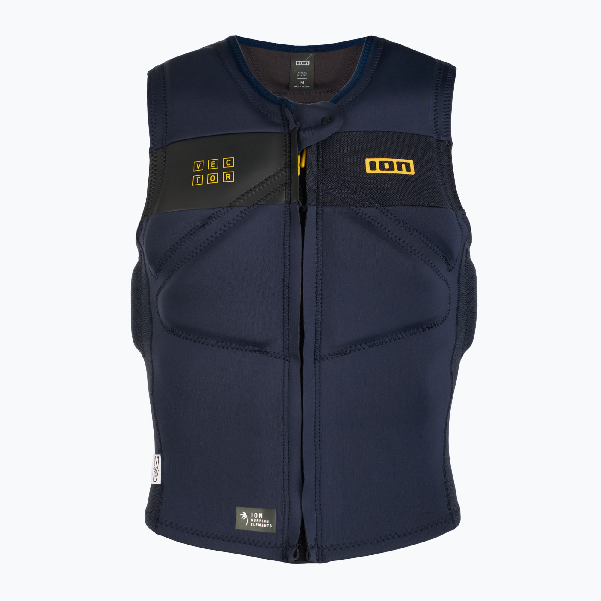 Gilet da uomo ION Vector Amp Front Zip blu notte (54 (XL)) (Vector Amp Front Zip 48222-4164)