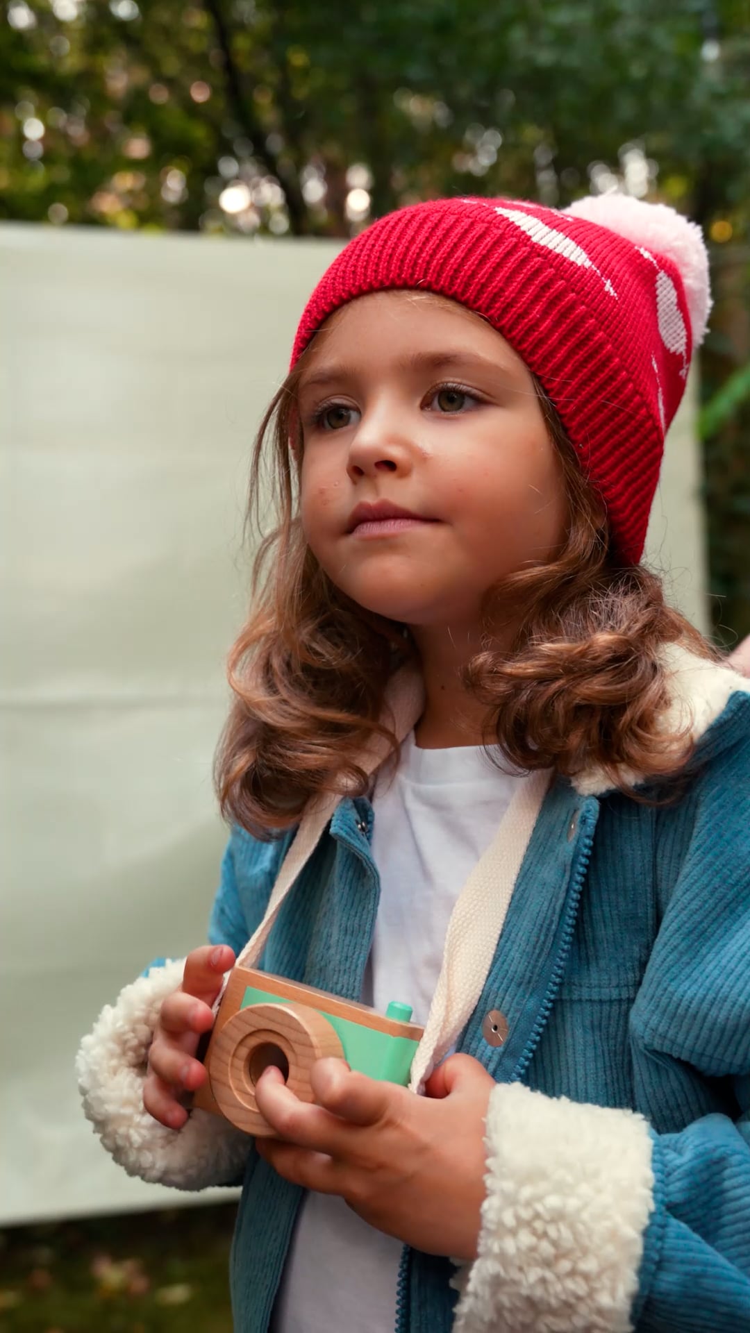 KID STORY berretto invernale per bambini Merino sweet heart