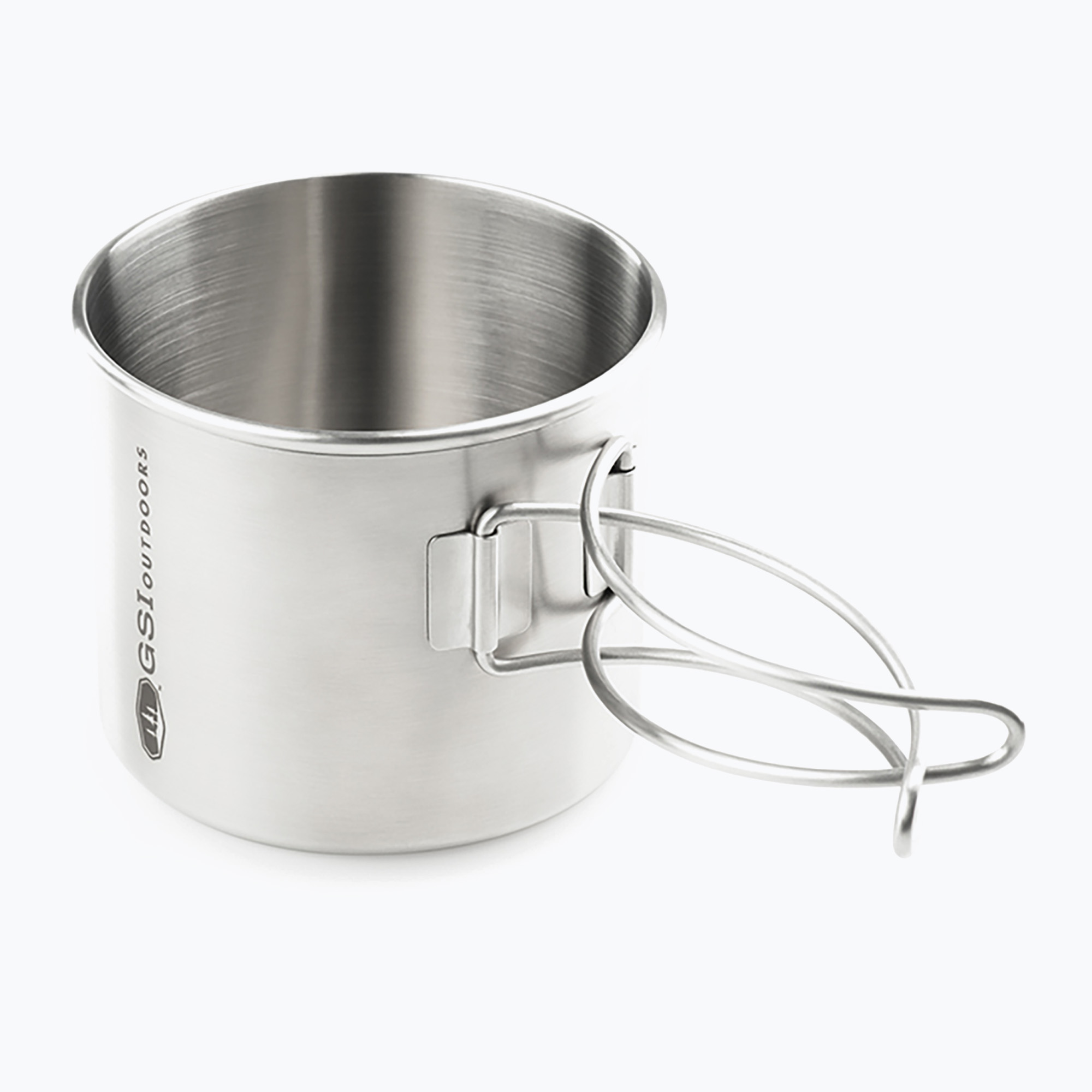 GSI Outdoors Glacier Tazza/bottiglia inox 591 ml spazzolato (591 ml) (Glacier Stainless Bottle Cup/Pot 68214)