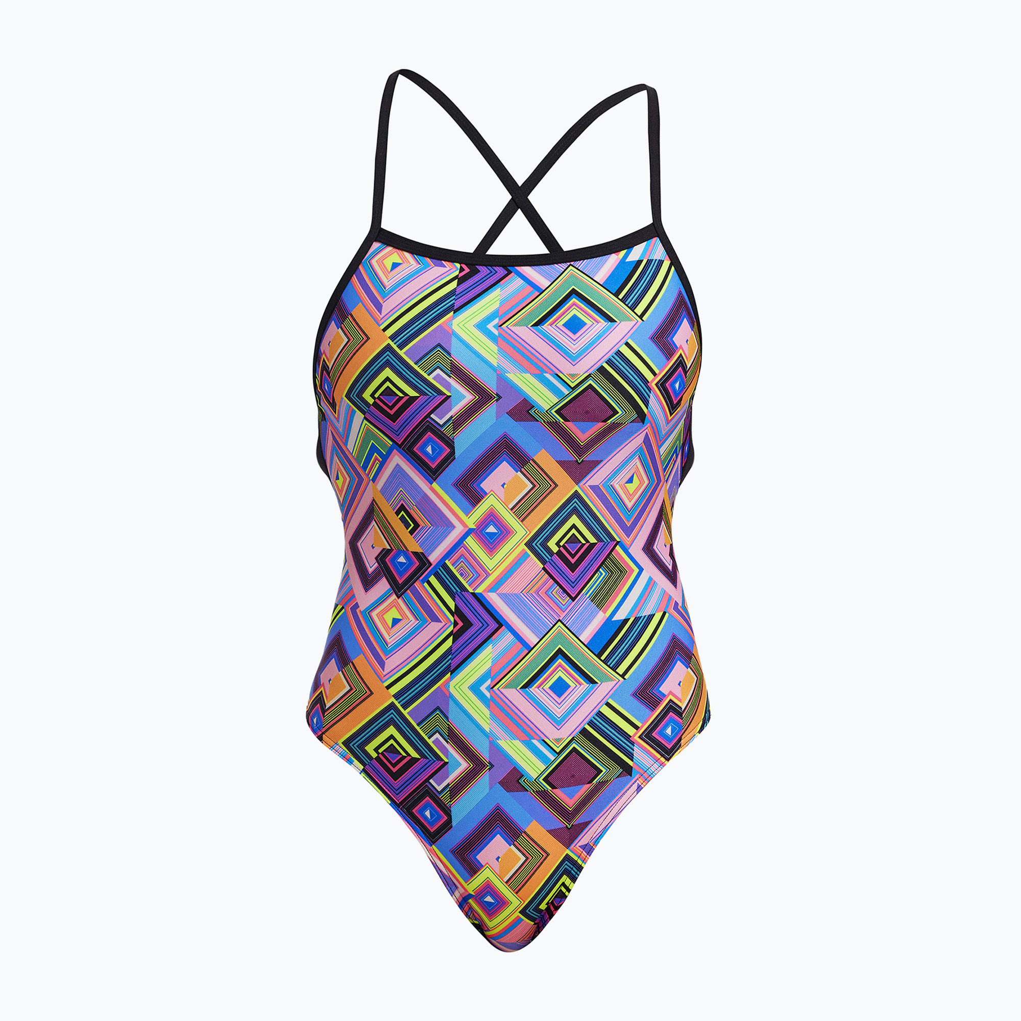 Funkita Costume da bagno intero con spalline boxanne donna (12 AUS) (Strapped In One Piece FKS034L7183910)