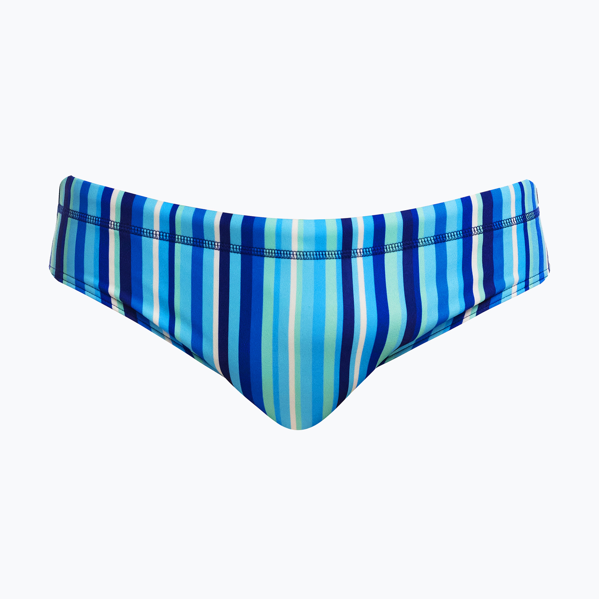 Slip da bagno da uomo Funky Trunks Classic Brief Linee di corsia