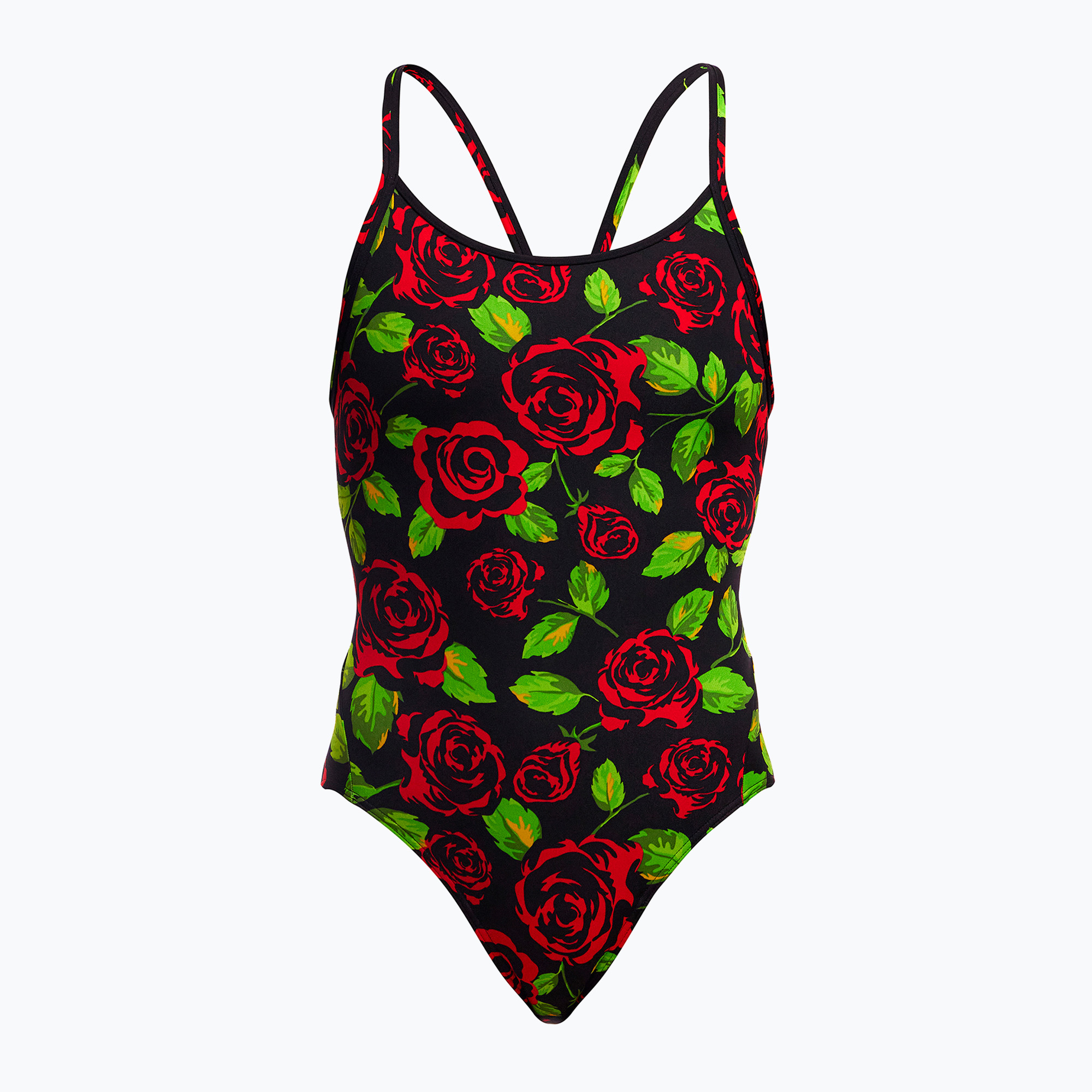 Costume intero da donna Funkita Diamond Back One Piece nero rosa (8 AUS) (Diamond Back One Piece FKS033L7194210)
