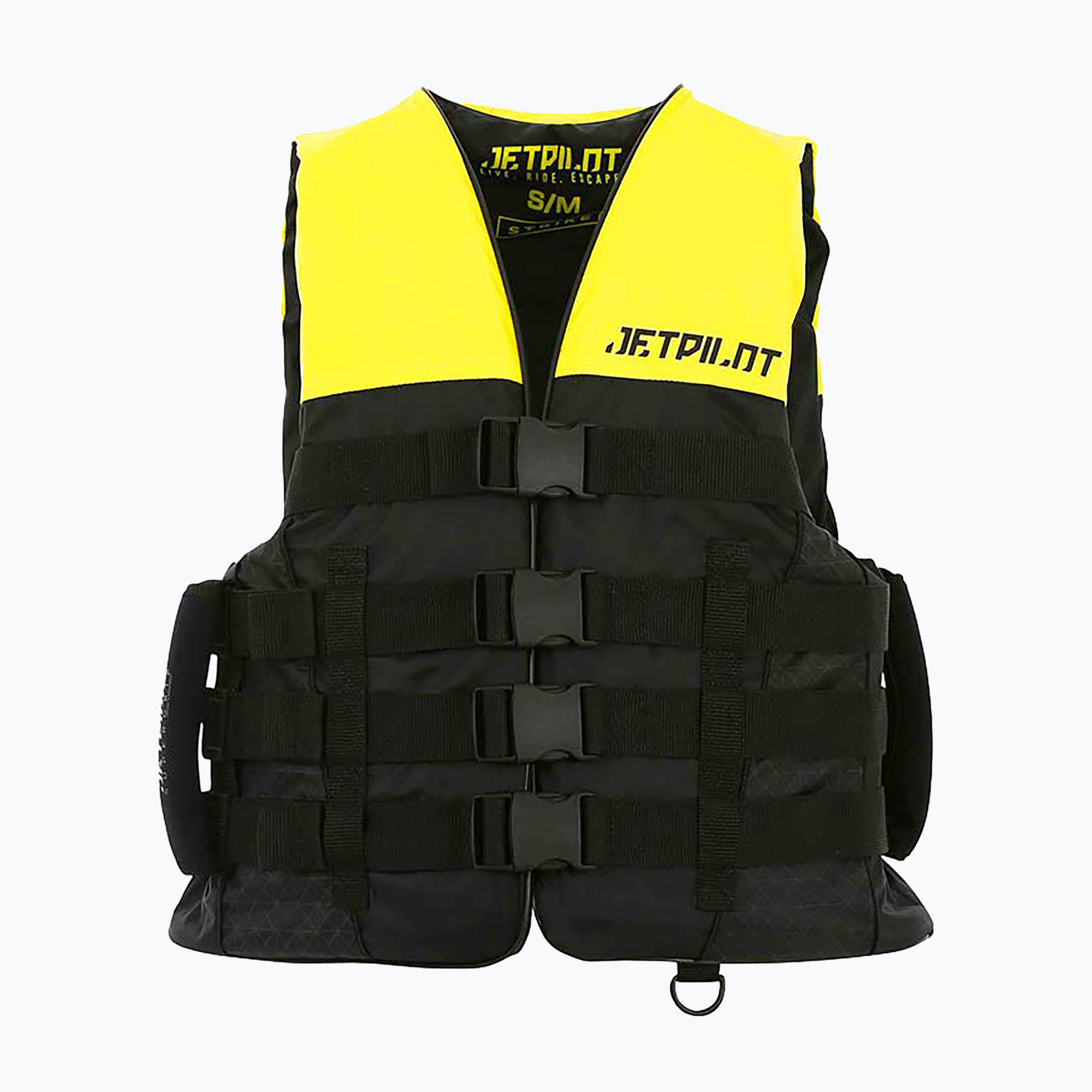 Gilet Jetpilot Strike Nylon da uomo giallo