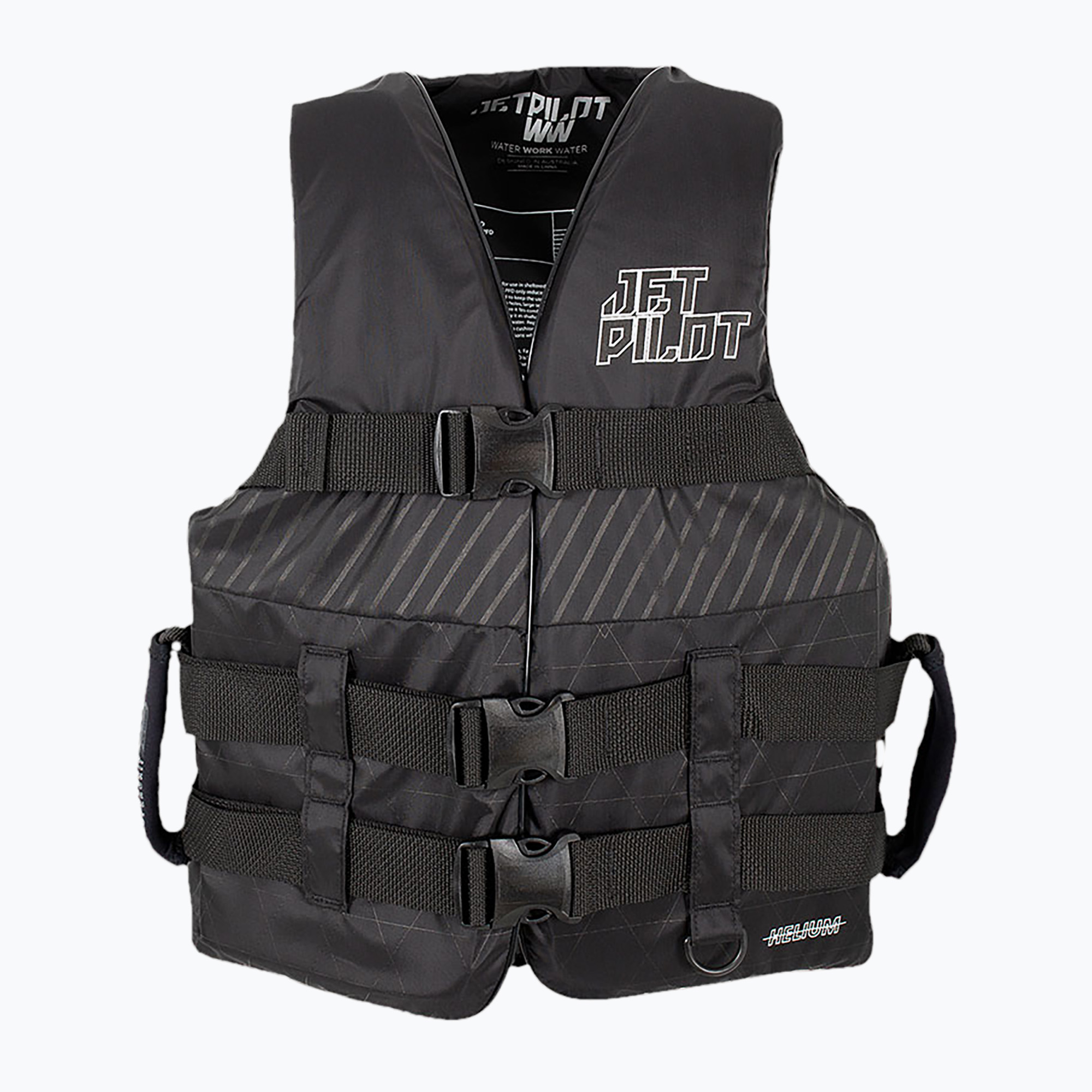 Gilet da uomo Jetpilot Helium F/E Nylon Belay Vest nero/nero (3XL) (Helium F/E Nylon Vest 2503506)
