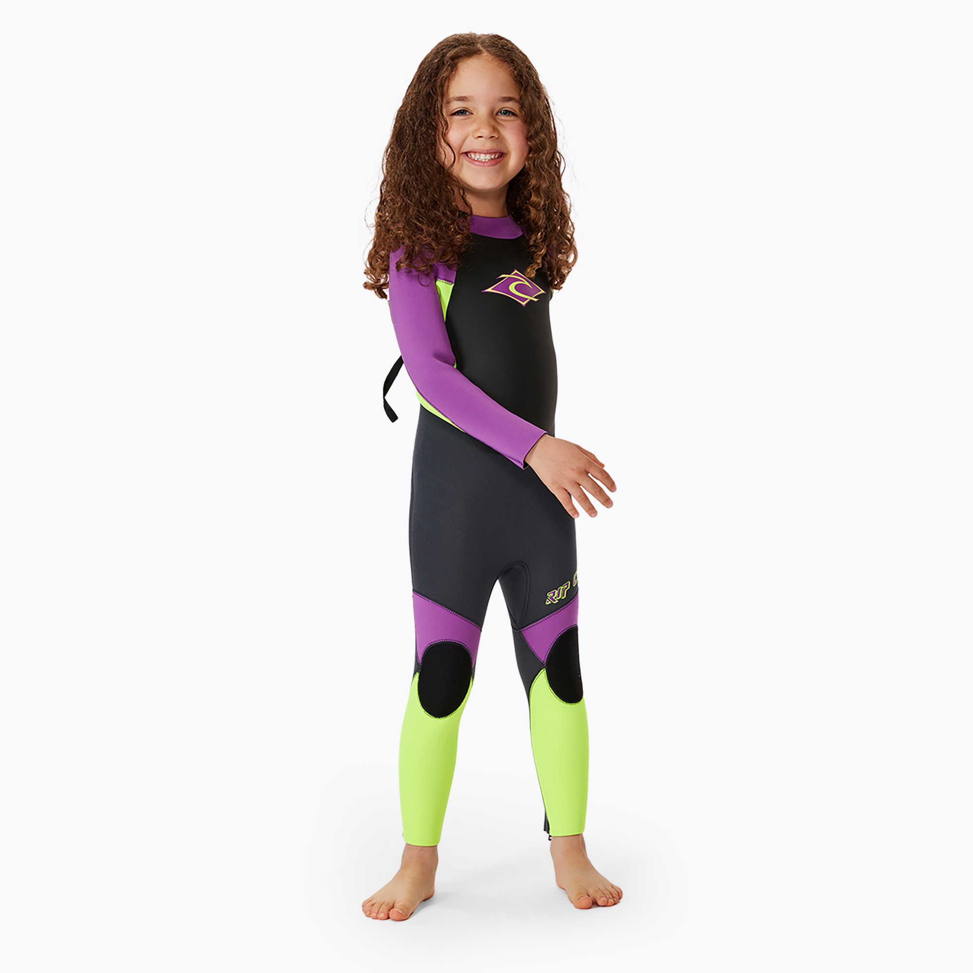 Muta da bambino Rip Curl Groms Omega 3/2 Back Zip viola (91 cm) (Groms Omega 3/2 mm Back Zip 002TFS)