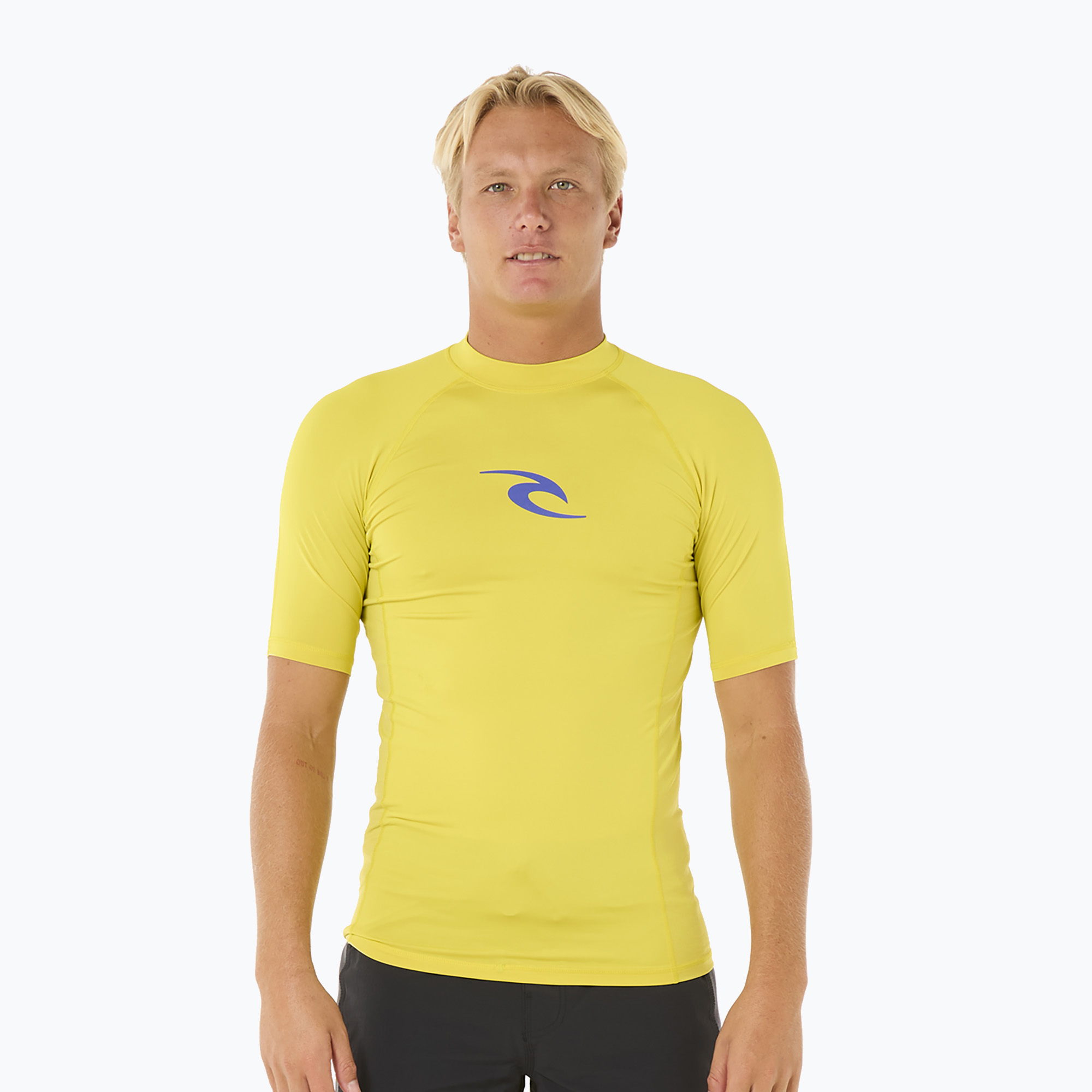 Camicia da bagno Rip Curl Waves UPF Performance uomo sulphur (2XL) (Waves UPF Performance 142MRV)
