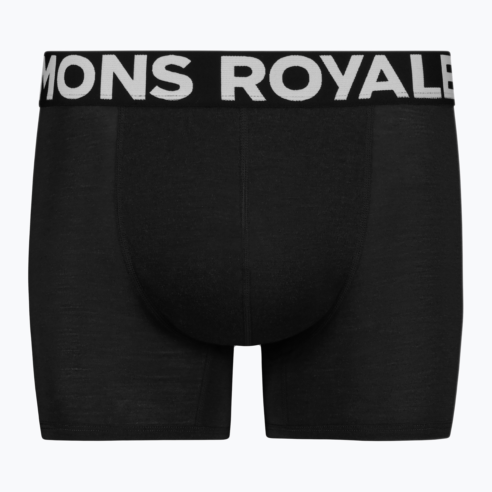 Boxer termici da uomo Mons Royale Hold 'em Shorty Merino nero
