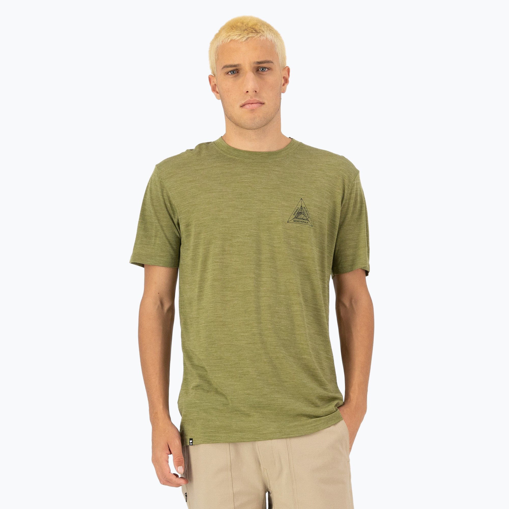 Camicia termica da uomo Mons Royale Zephyr Tencel fern (S) (Zephyr Tencel 100557-1236-794)
