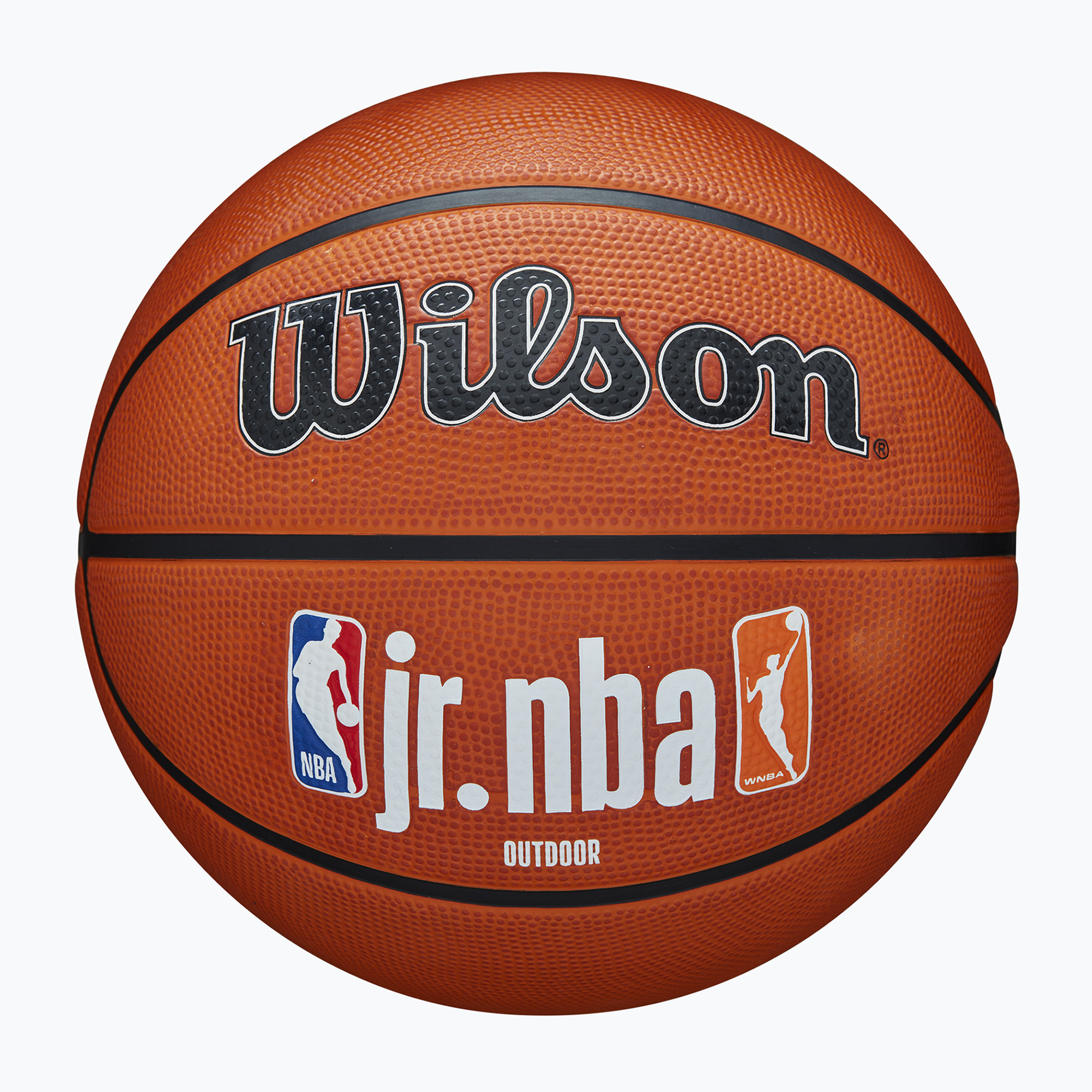 Wilson NBA JR Fam Logo Autentico Outdoor marrone basket taglia 6 (6) (NBA JR Fam Logo Authentic Outdoor WZ3011801XB6)