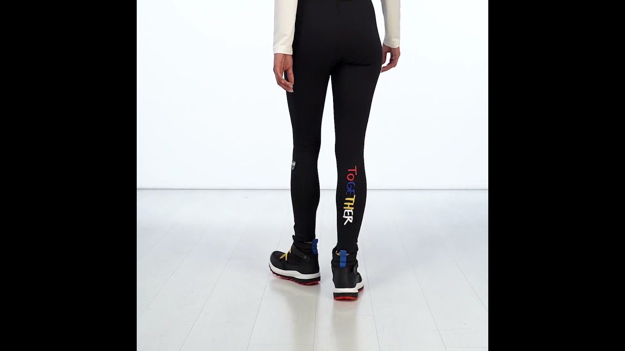 Leggings da sci di fondo da donna Rossignol W Bessi Tights nero