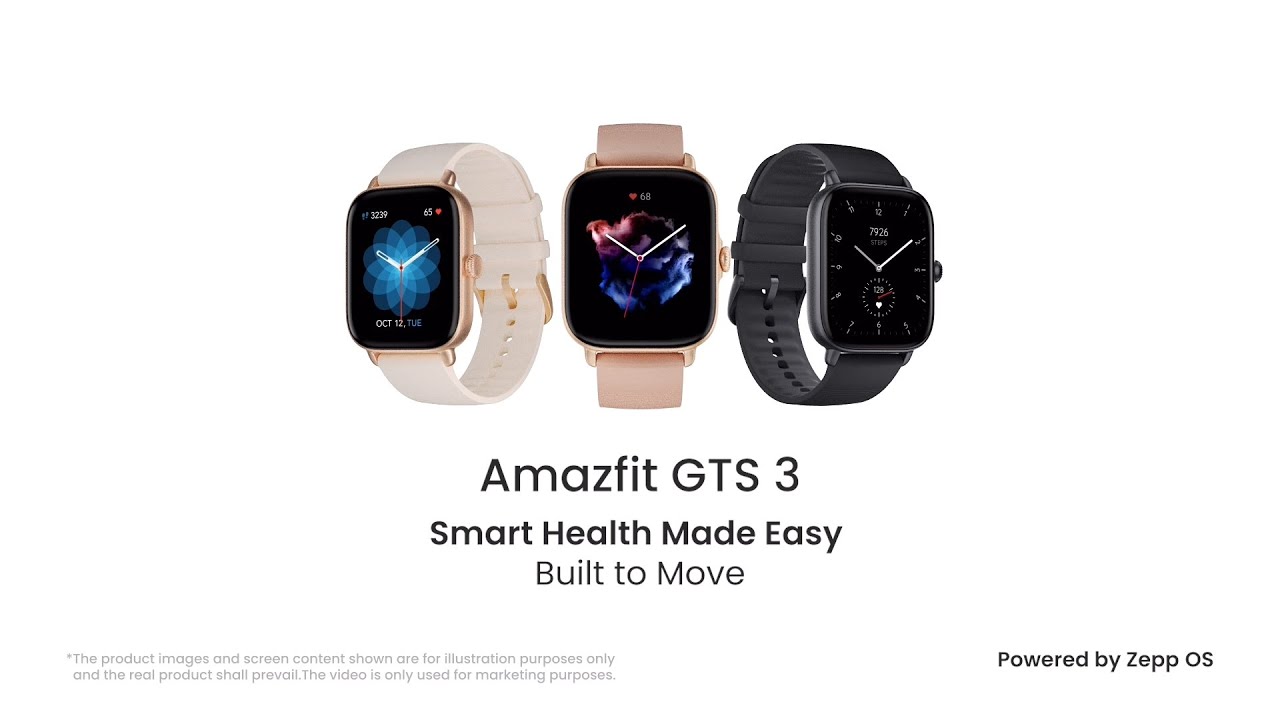 Orologio Amazfit GTS 3 terra rosa W2035OV3N