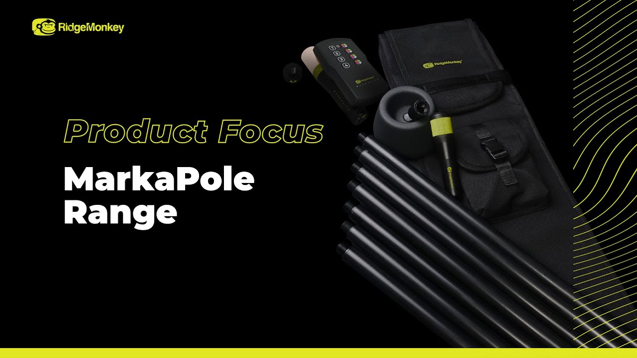 Ridge MonkeyMarkaLite Carp Marker Kit - Articolo singolo nero RM479