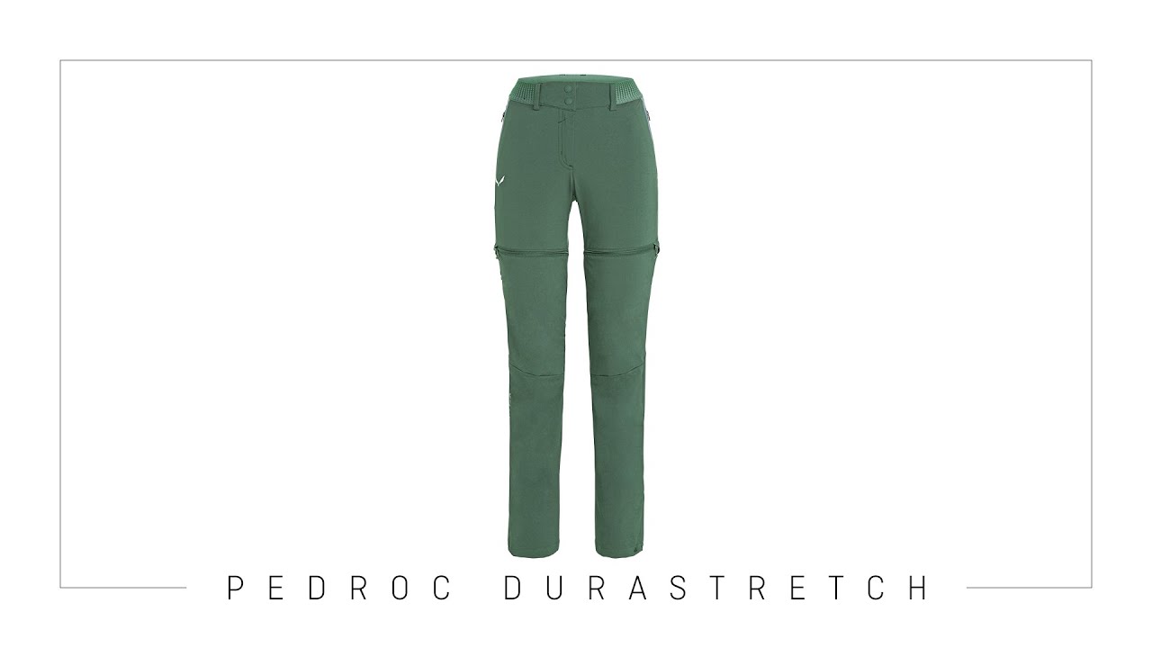 Pantaloni softshell da donna Salewa Pedroc 3 DST navy blazer