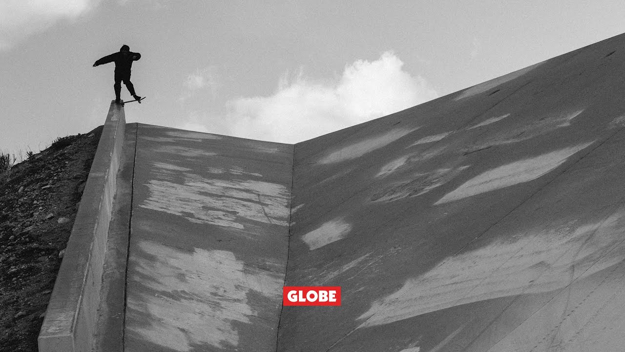 Globe G1 Excess skateboard classico bianco/marrone