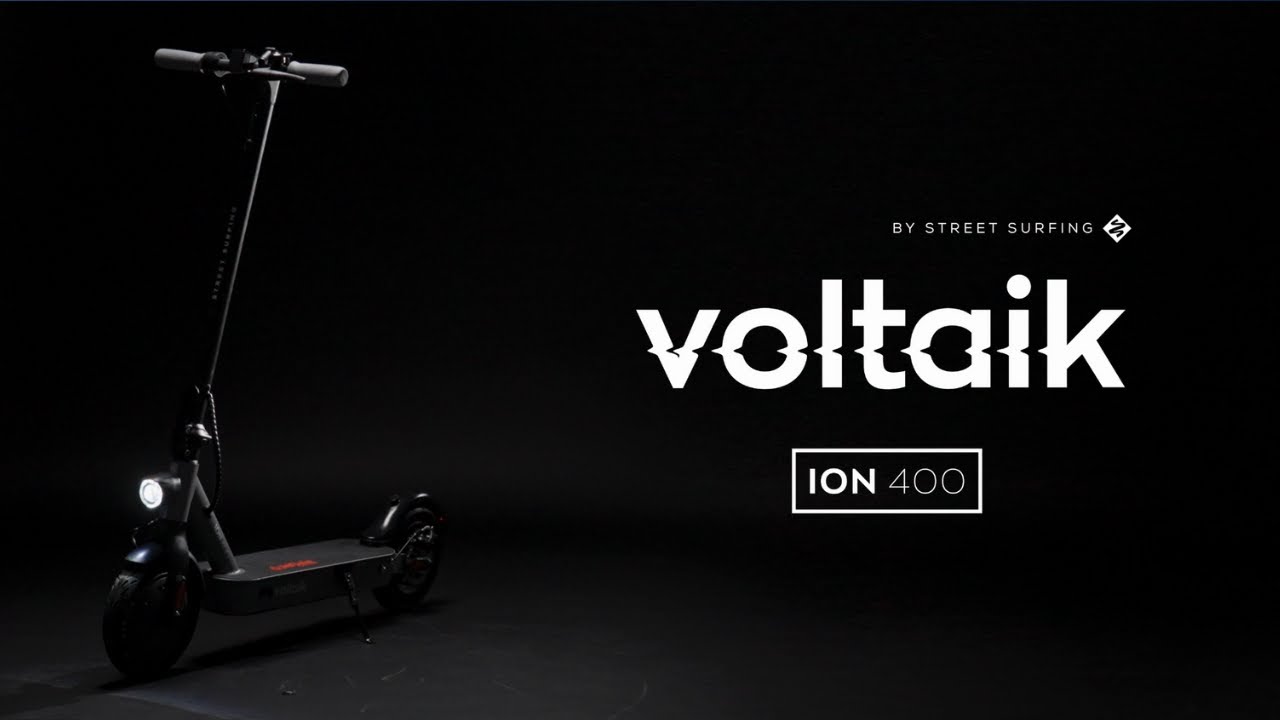Street Surfing Voltaik Ion 400 nero scooter elettrico