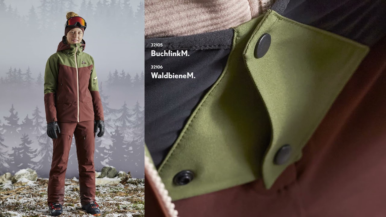 Pantaloni da sci donna Maloja WaldbieneM W'S cielo notturno