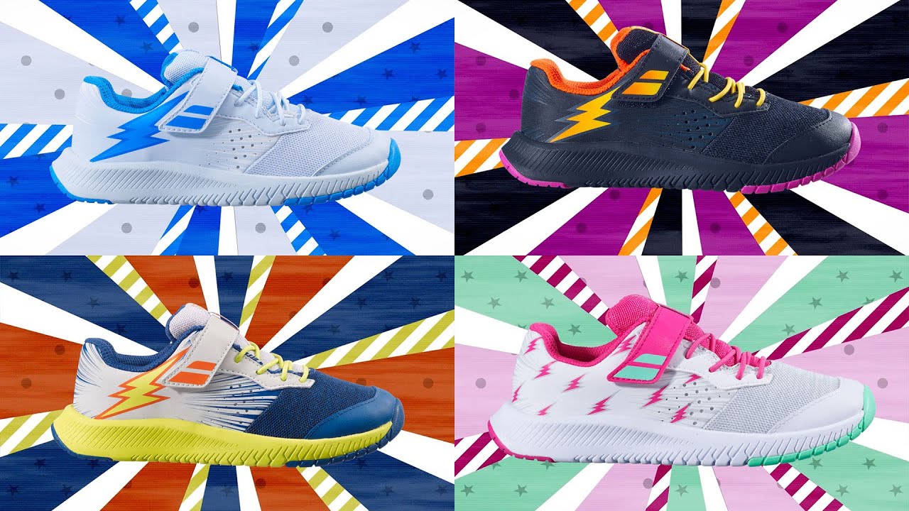 Babolat 21 Pulsion AC blu scuro/zolfo primavera scarpe da tennis per bambini