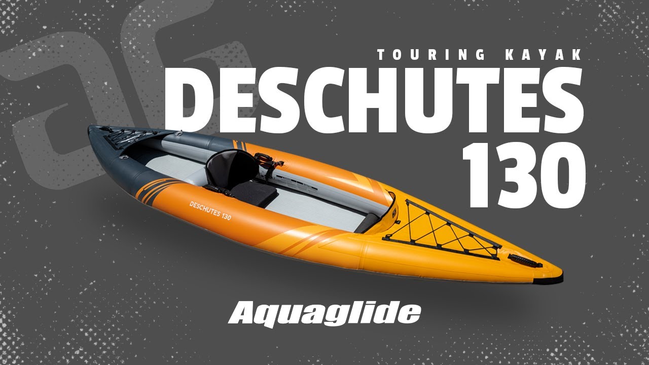 Kayak gonfiabile Aquaglide Deschutes 130 per 1 persona