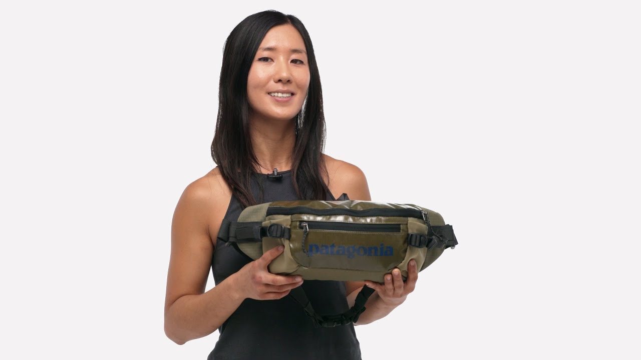 Patagonia Black Hole Waist Pack 5 l marsupio blu per l'assicurazione