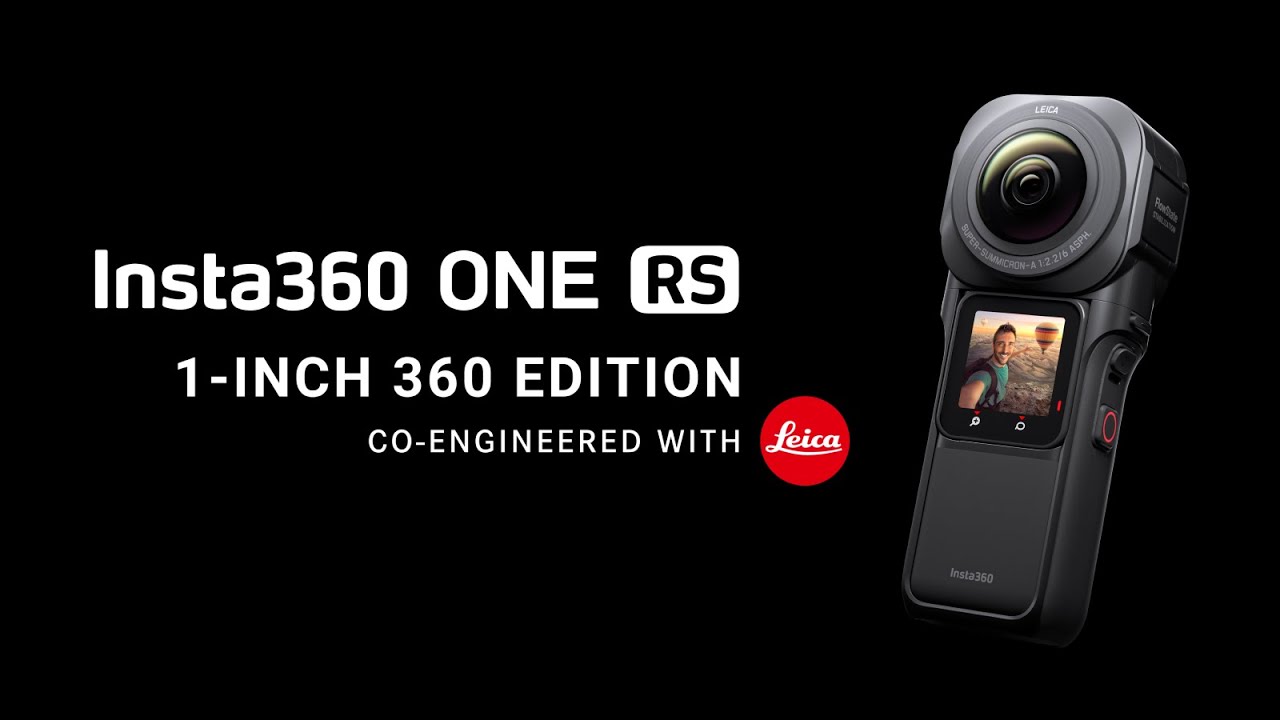Telecamera Insta360 ONE RS da 1 pollice 360 Edition CINRSGP/D