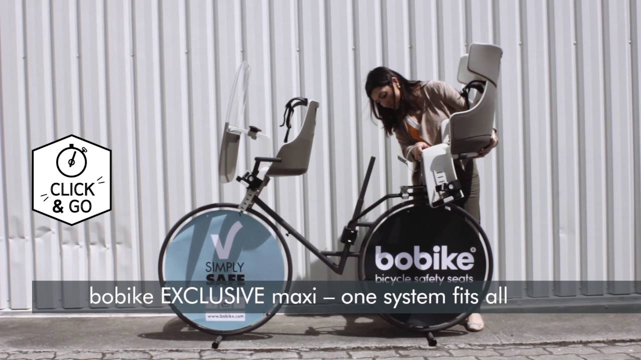 Sella per bicicletta bobike Exclusive Mini Plus urban black