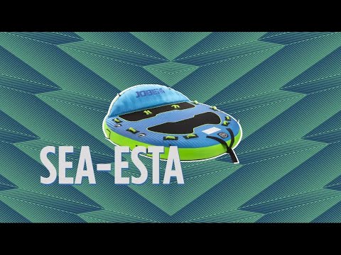 JOBE Sea-esta Towable 3P galleggiante trainabile blu/verde