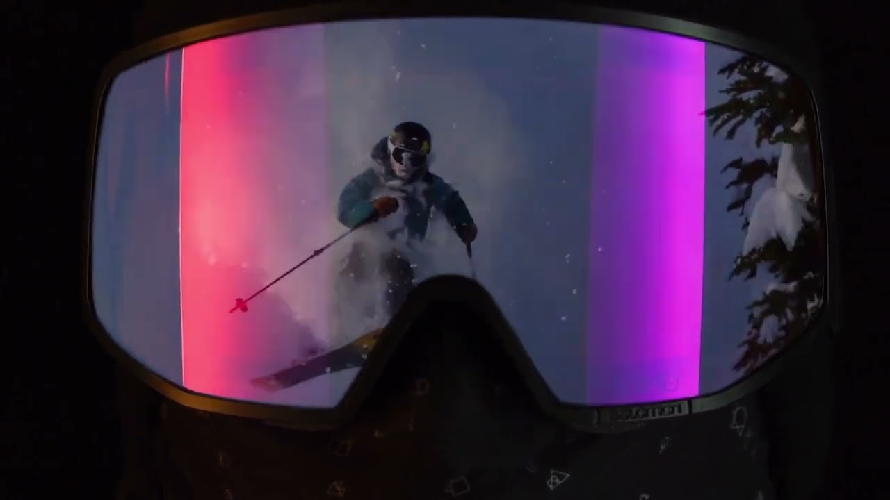 Casco da sci donna Salomon Icon LT Visor Photo Sigma S1-S3 glicine blu/cielo