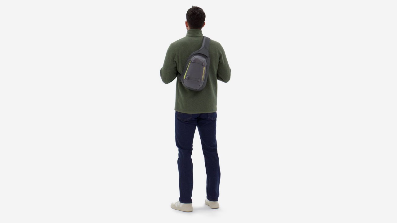Patagonia Atom Sling 8 l zaino a spalla grigio forge