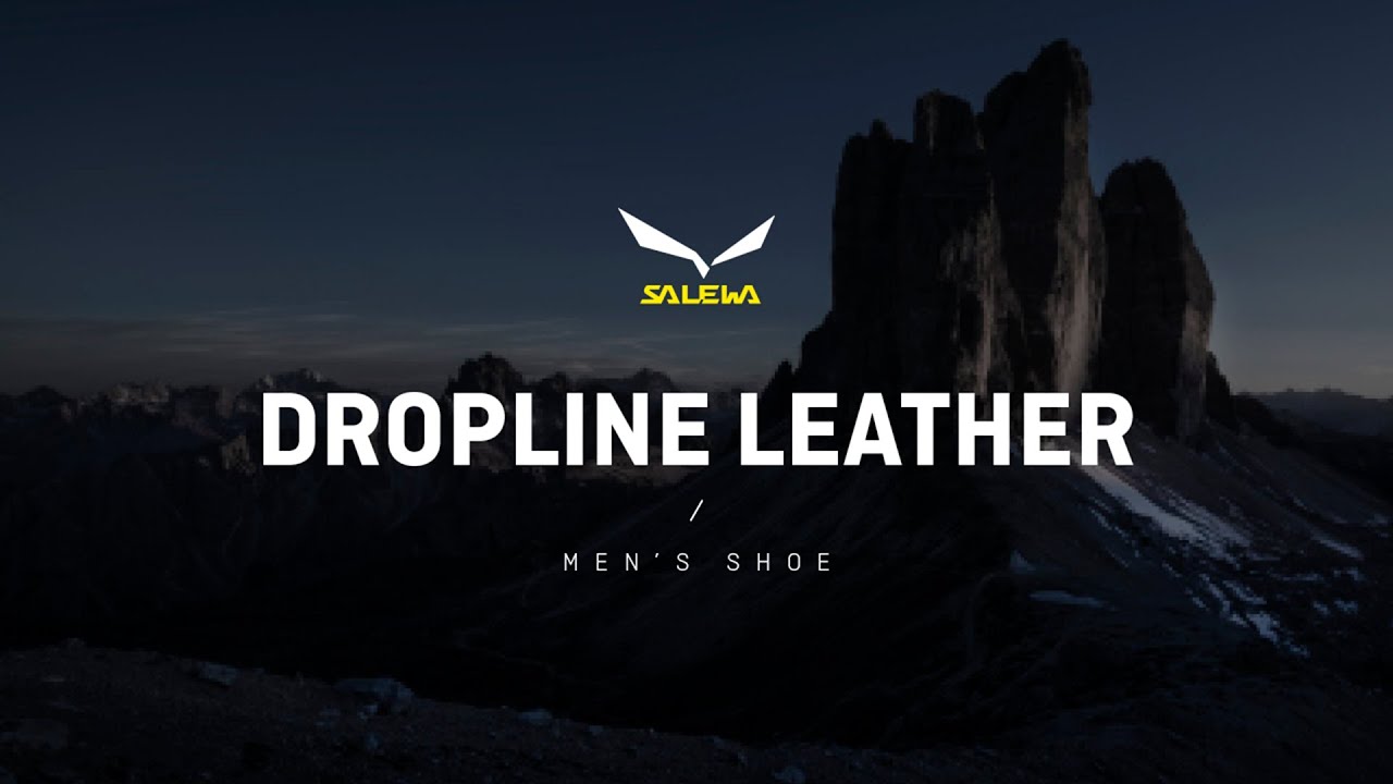 Salewa Dropline Leather scarpe da trekking da donna malva/mood/nero