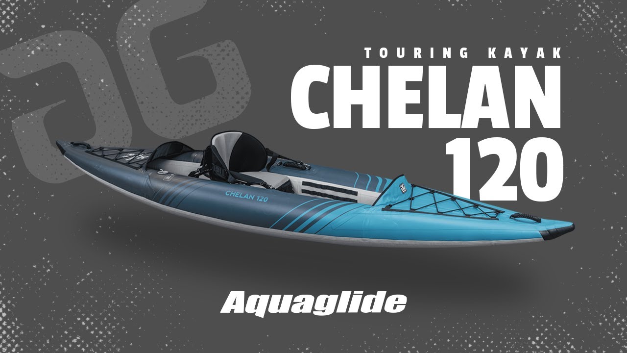 Kayak gonfiabile Aquaglide Chelan 120 per 1 persona