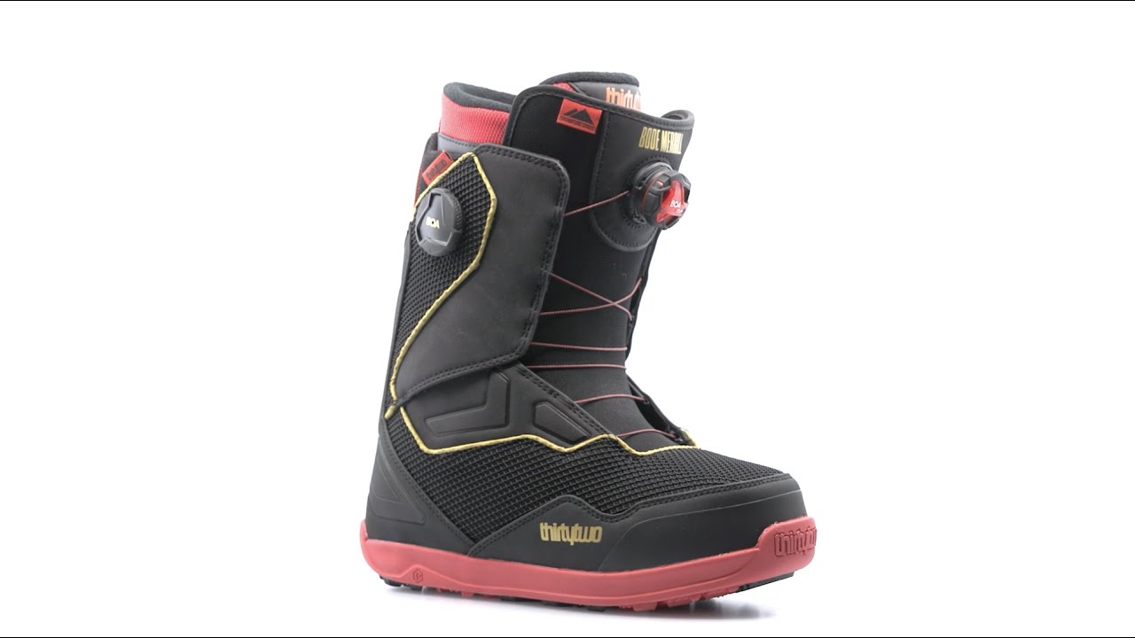 Scarponi da snowboard da uomo ThirtyTwo Tm-2 Double Boa Wide nero
