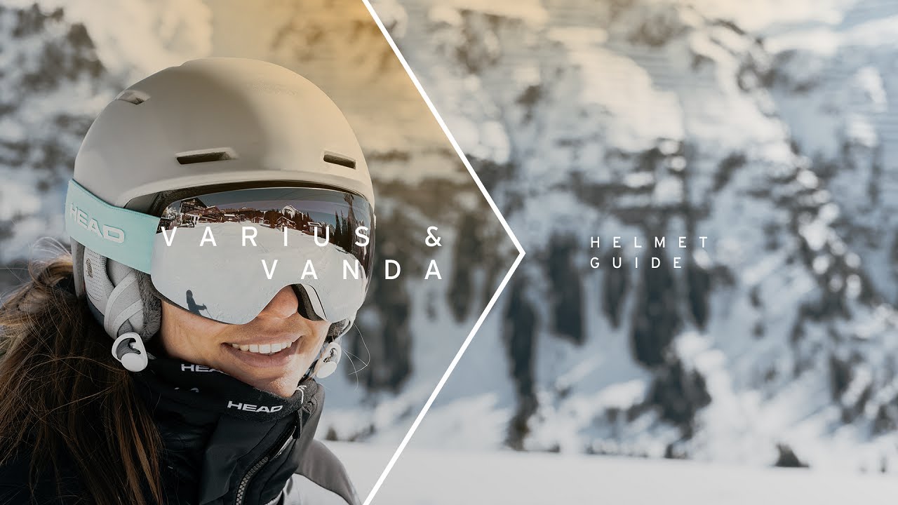 Casco da sci HEAD da uomo Varius grigio/bianco